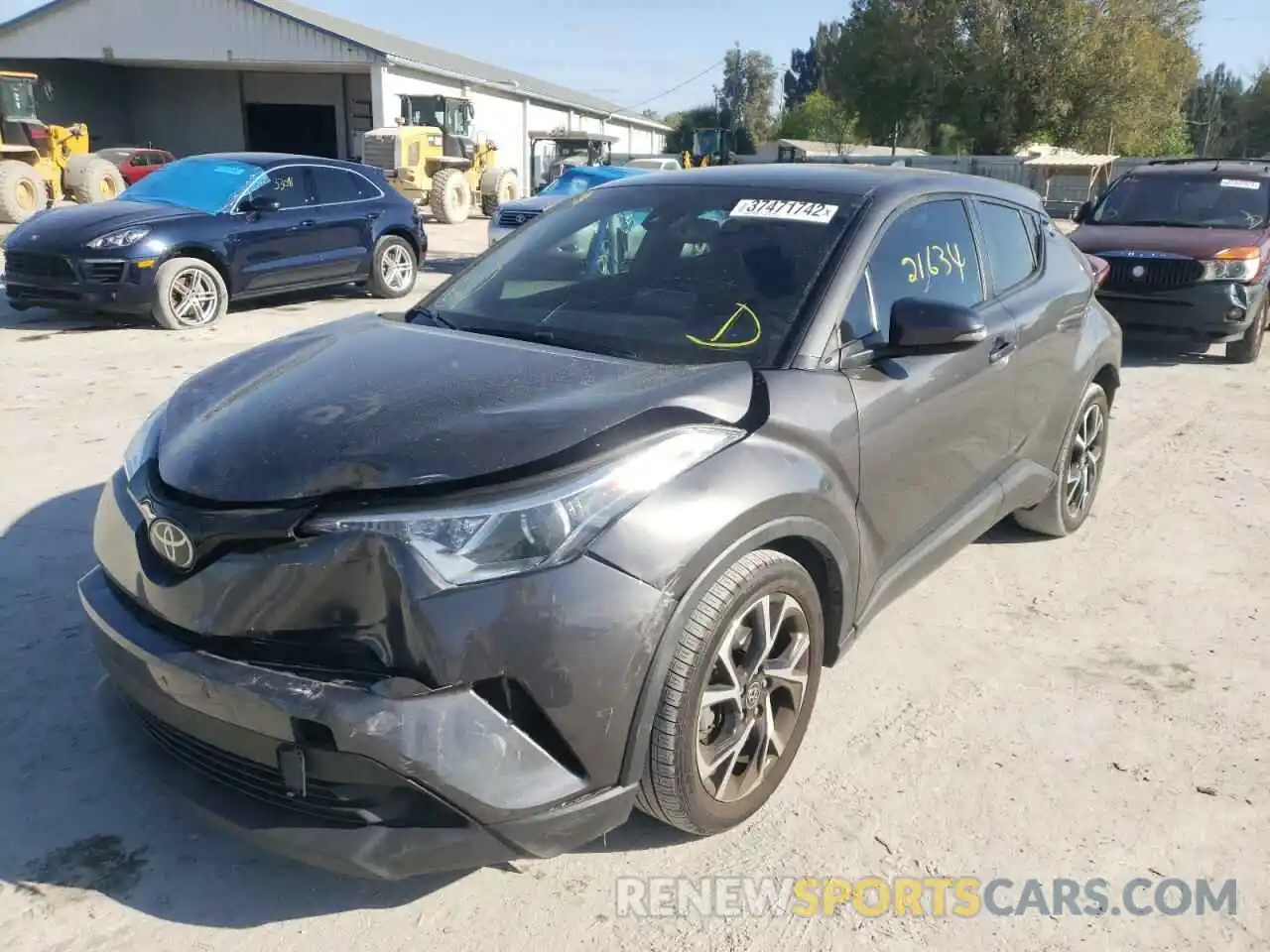 2 Фотография поврежденного автомобиля NMTKHMBXXKR098374 TOYOTA C-HR 2019