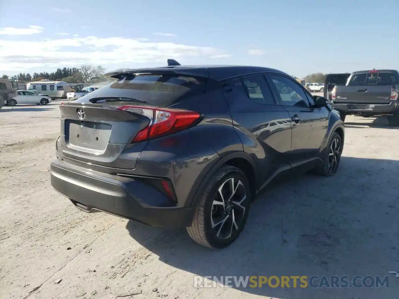 4 Photograph of a damaged car NMTKHMBXXKR098374 TOYOTA C-HR 2019