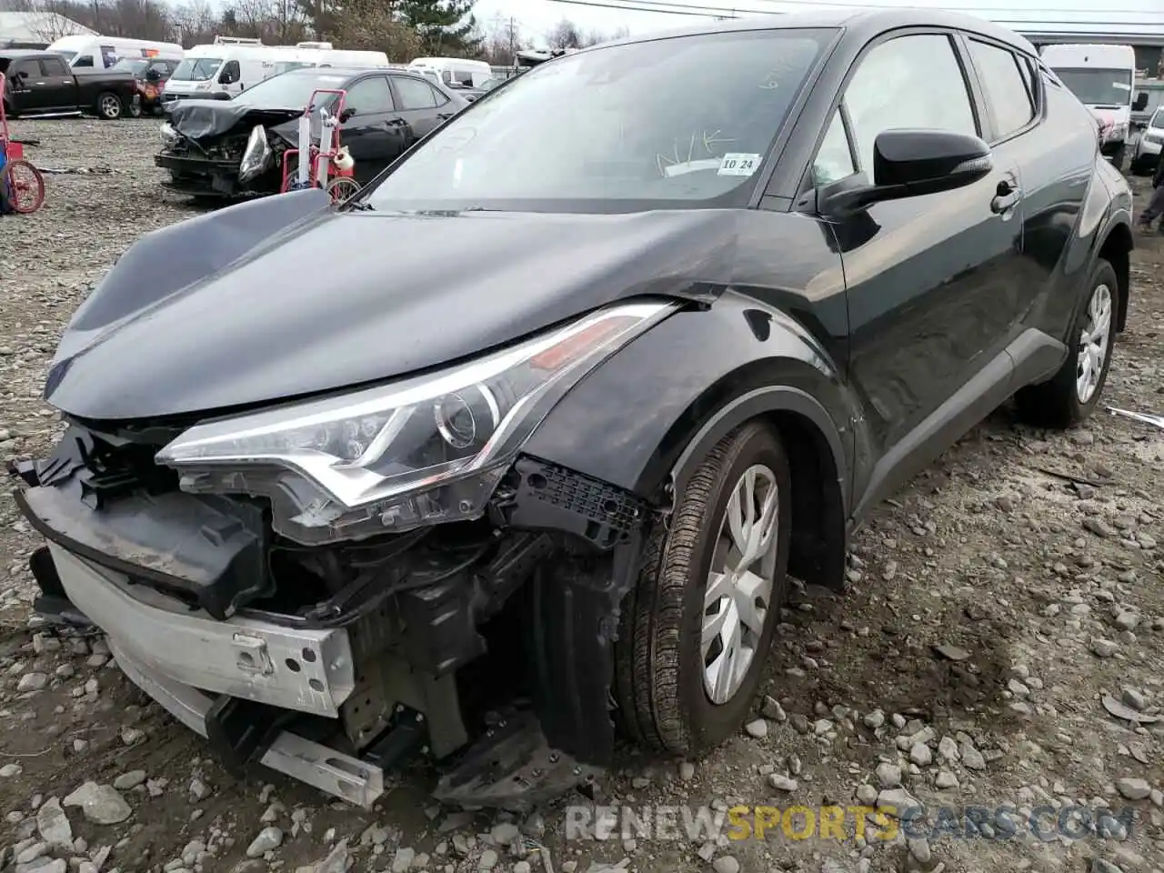 2 Photograph of a damaged car NMTKHMBXXKR098438 TOYOTA C-HR 2019