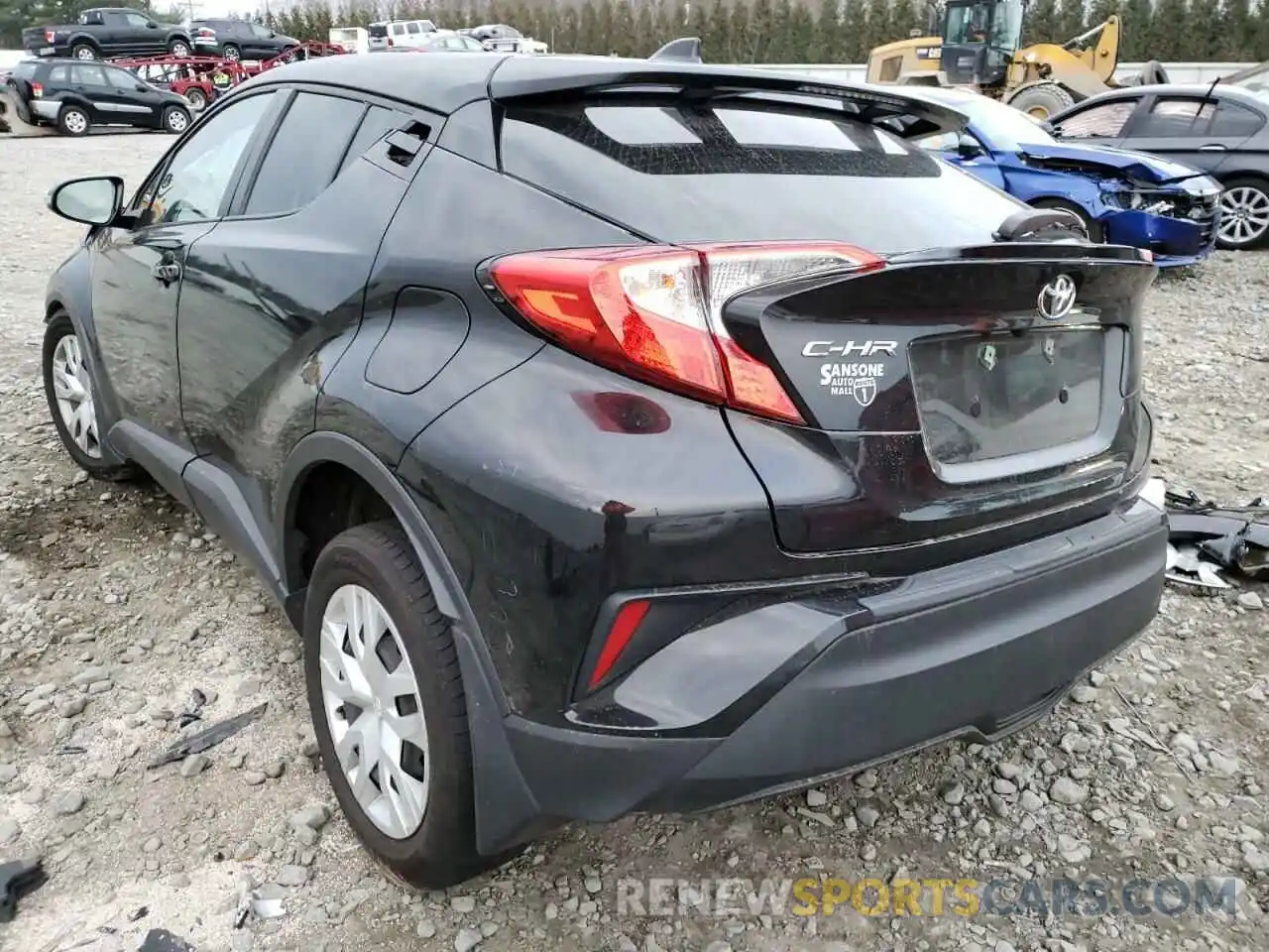 3 Photograph of a damaged car NMTKHMBXXKR098438 TOYOTA C-HR 2019