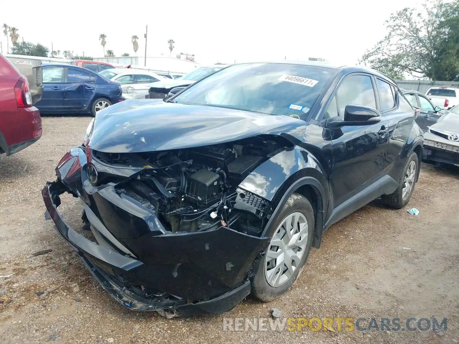 2 Фотография поврежденного автомобиля NMTKHMBXXKR098469 TOYOTA C-HR 2019