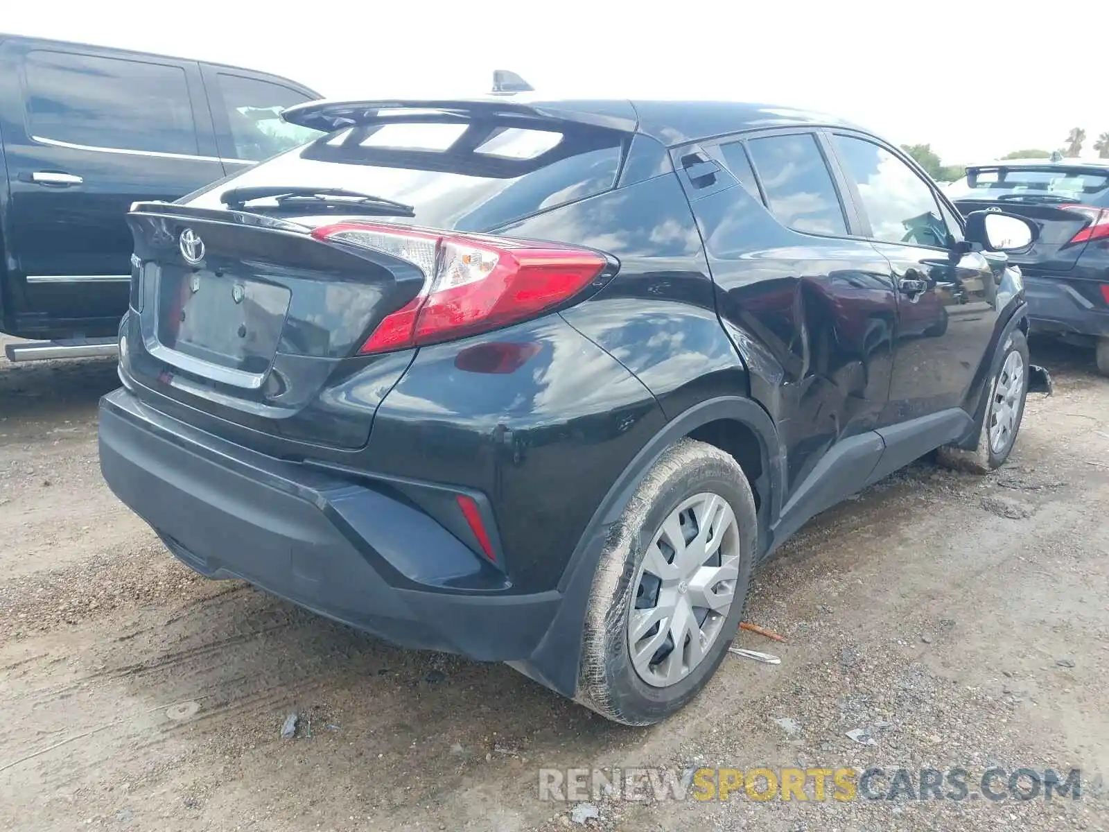 4 Photograph of a damaged car NMTKHMBXXKR098469 TOYOTA C-HR 2019