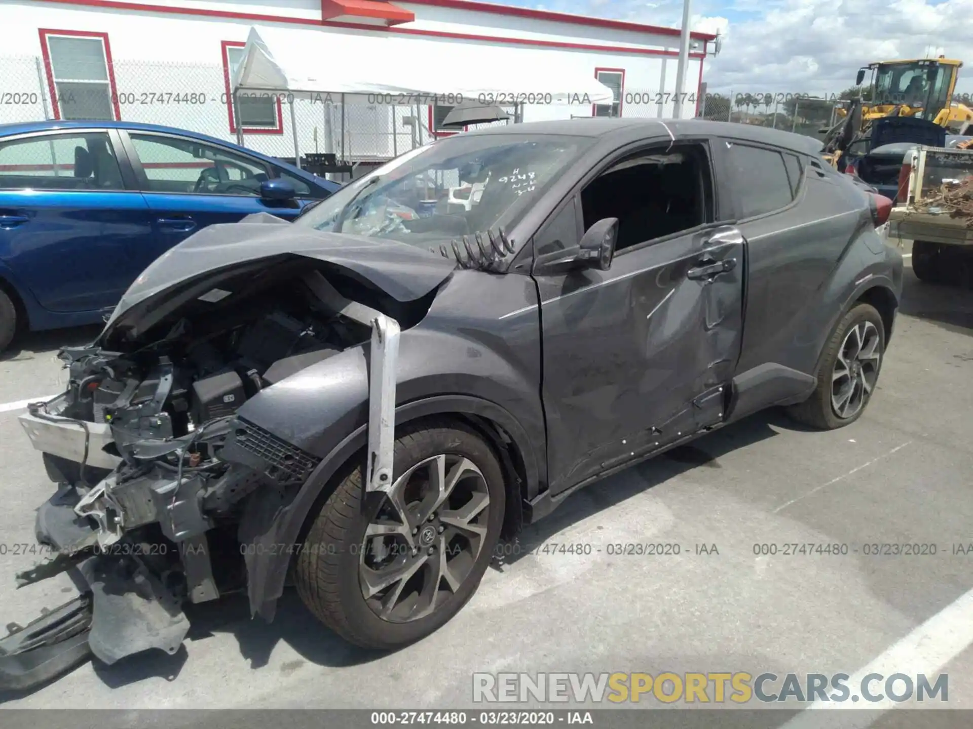 2 Photograph of a damaged car NMTKHMBXXKR099248 TOYOTA C-HR 2019