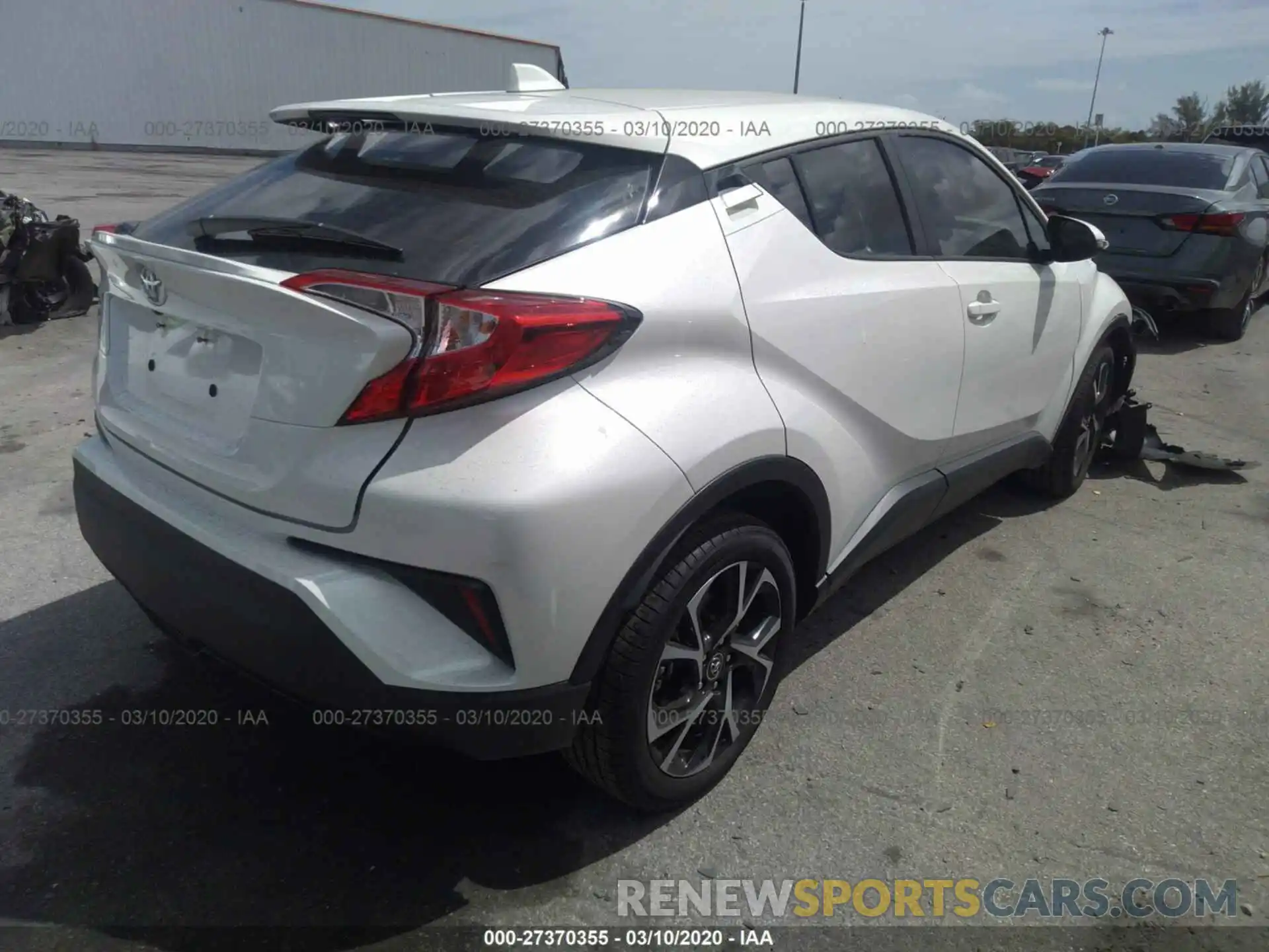 4 Photograph of a damaged car NMTKHMBXXKR100267 TOYOTA C-HR 2019