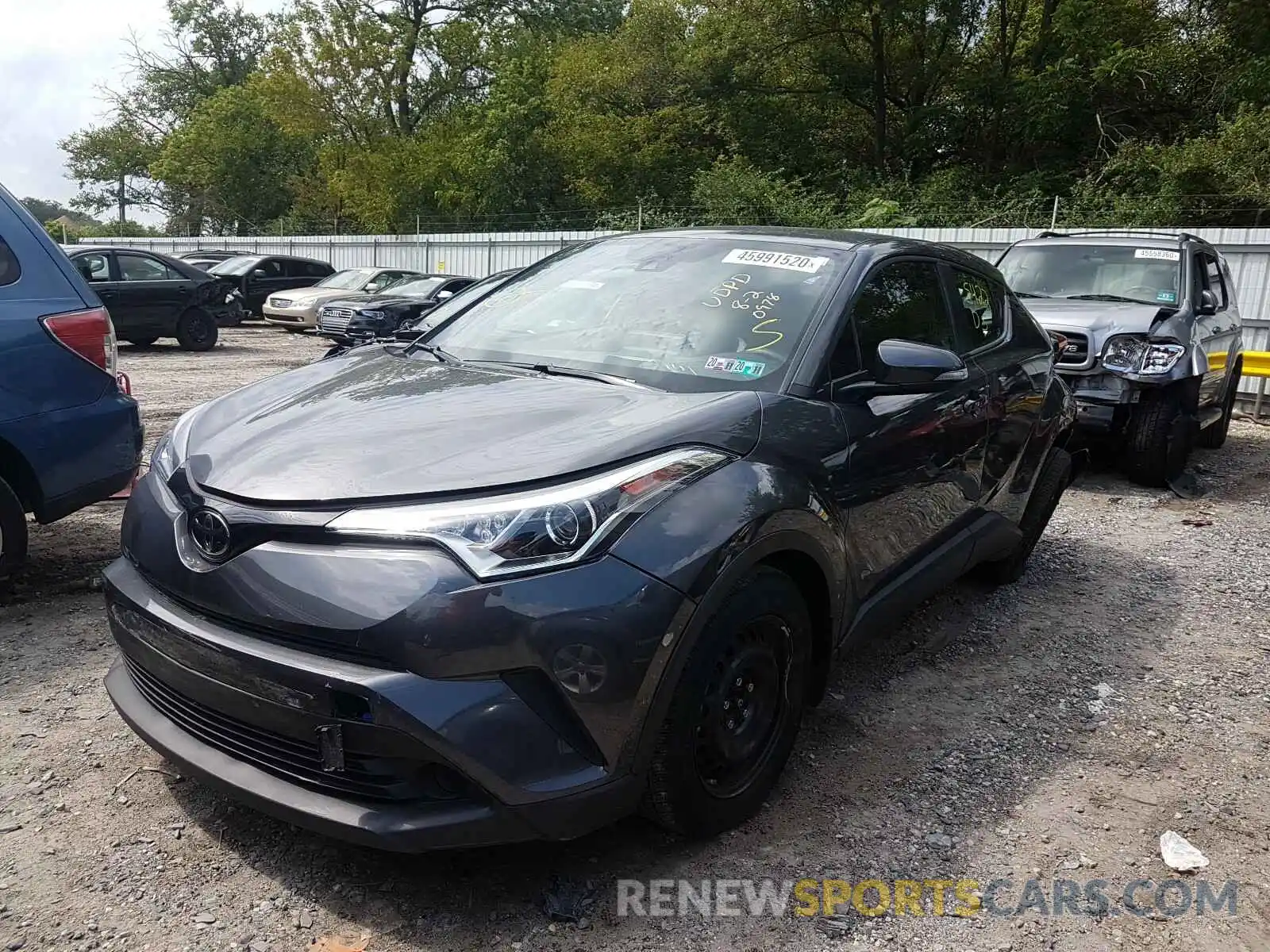 2 Photograph of a damaged car NMTKHMBXXKR100978 TOYOTA C-HR 2019