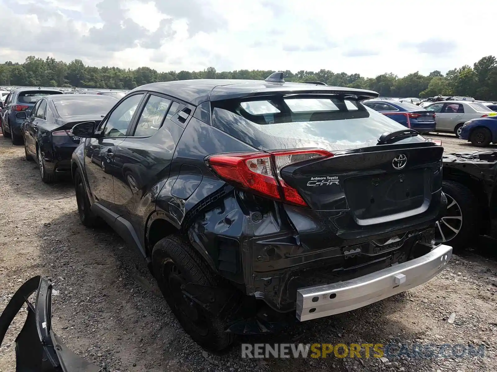 3 Photograph of a damaged car NMTKHMBXXKR100978 TOYOTA C-HR 2019