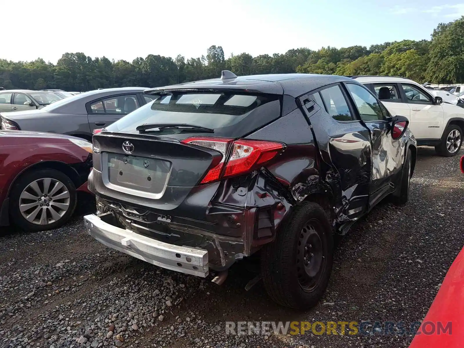 4 Photograph of a damaged car NMTKHMBXXKR100978 TOYOTA C-HR 2019