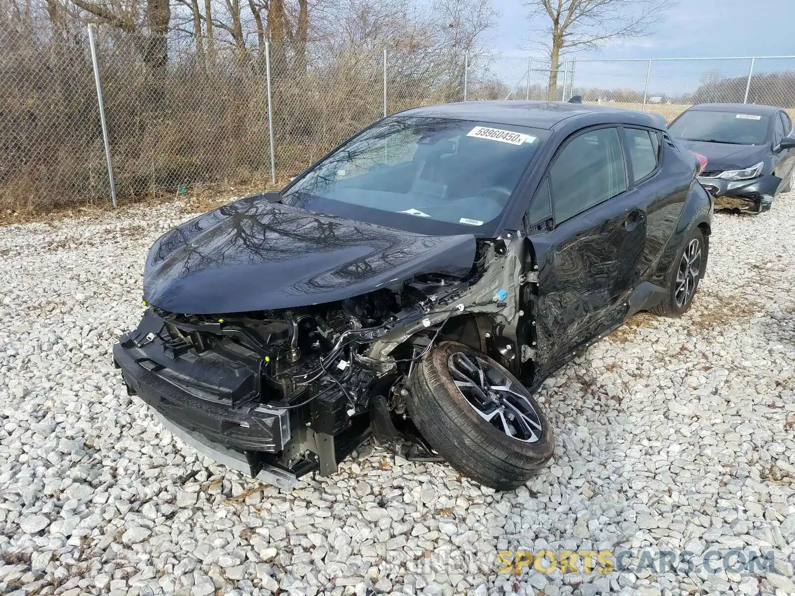 2 Photograph of a damaged car JTNKHMBX0L1064469 TOYOTA C-HR 2020