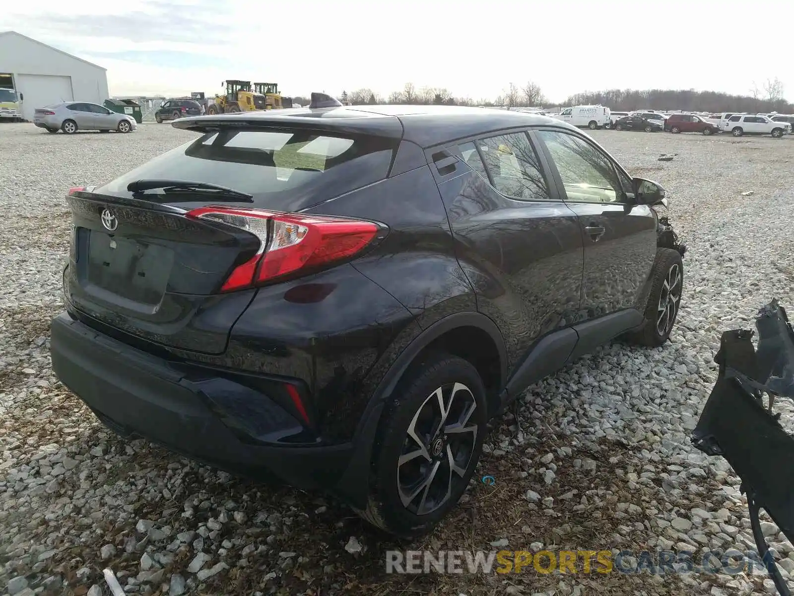 4 Photograph of a damaged car JTNKHMBX0L1064469 TOYOTA C-HR 2020