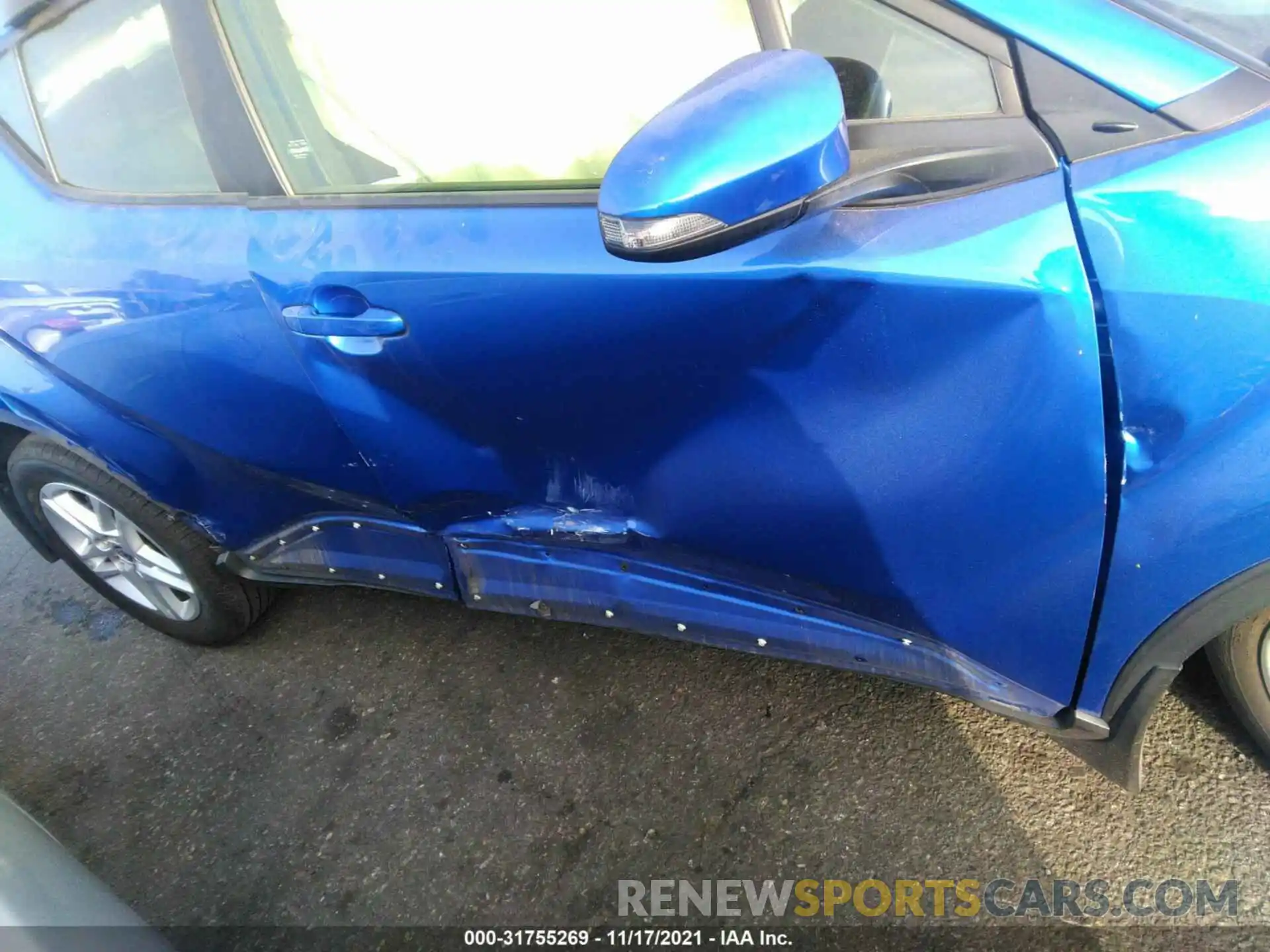 6 Photograph of a damaged car JTNKHMBX0L1066285 TOYOTA C-HR 2020