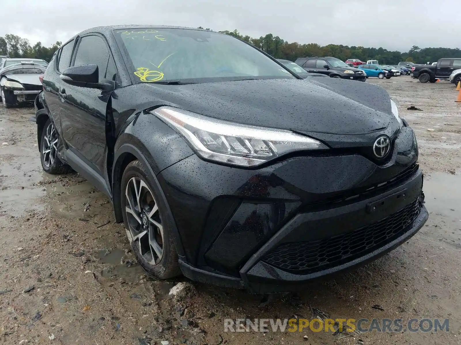 1 Photograph of a damaged car JTNKHMBX0L1066710 TOYOTA C-HR 2020