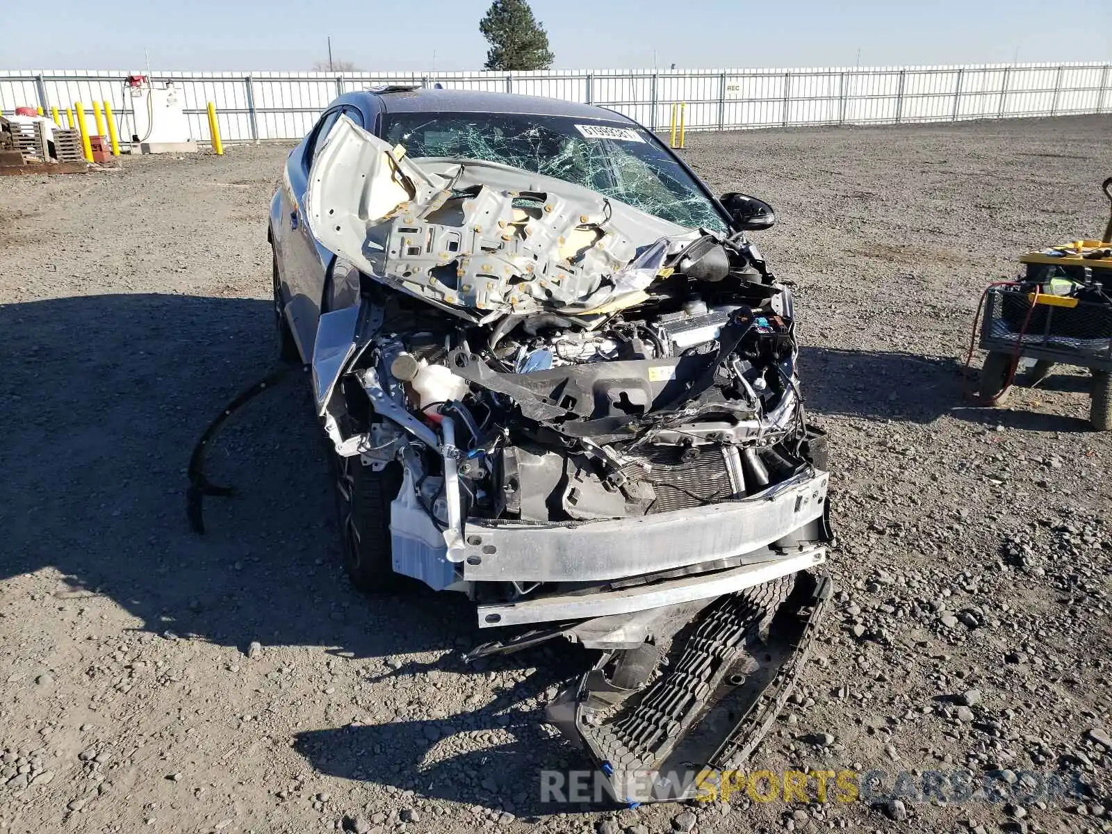 9 Photograph of a damaged car JTNKHMBX0L1066951 TOYOTA C-HR 2020