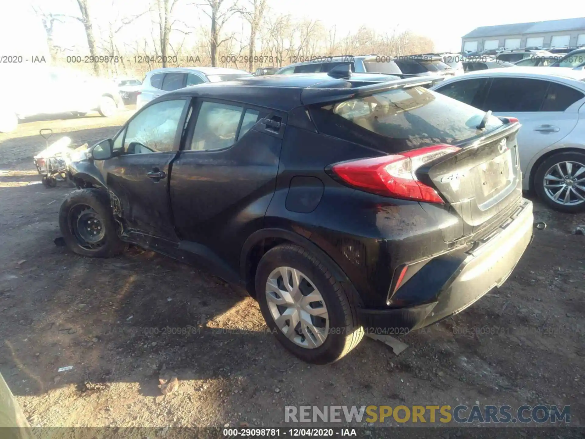 3 Photograph of a damaged car JTNKHMBX0L1069994 TOYOTA C-HR 2020