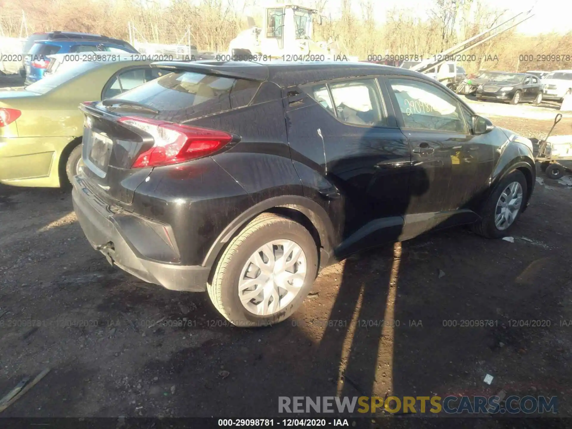 4 Photograph of a damaged car JTNKHMBX0L1069994 TOYOTA C-HR 2020