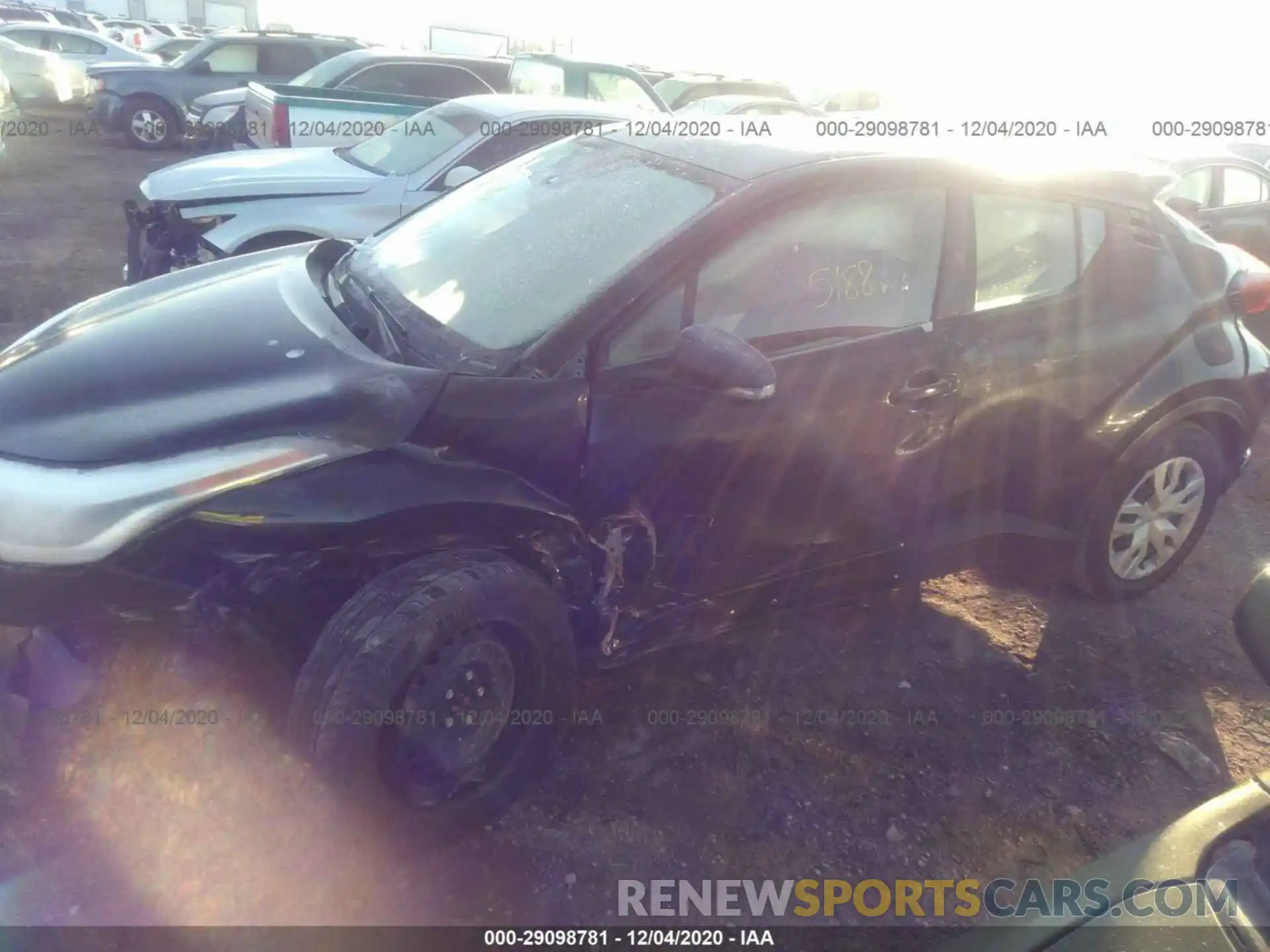 6 Photograph of a damaged car JTNKHMBX0L1069994 TOYOTA C-HR 2020