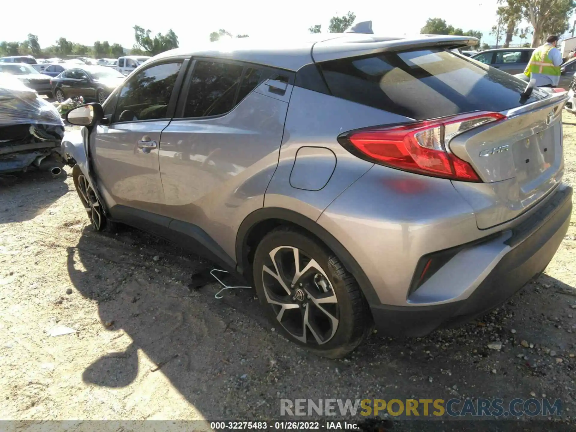 3 Photograph of a damaged car JTNKHMBX0L1072295 TOYOTA C-HR 2020