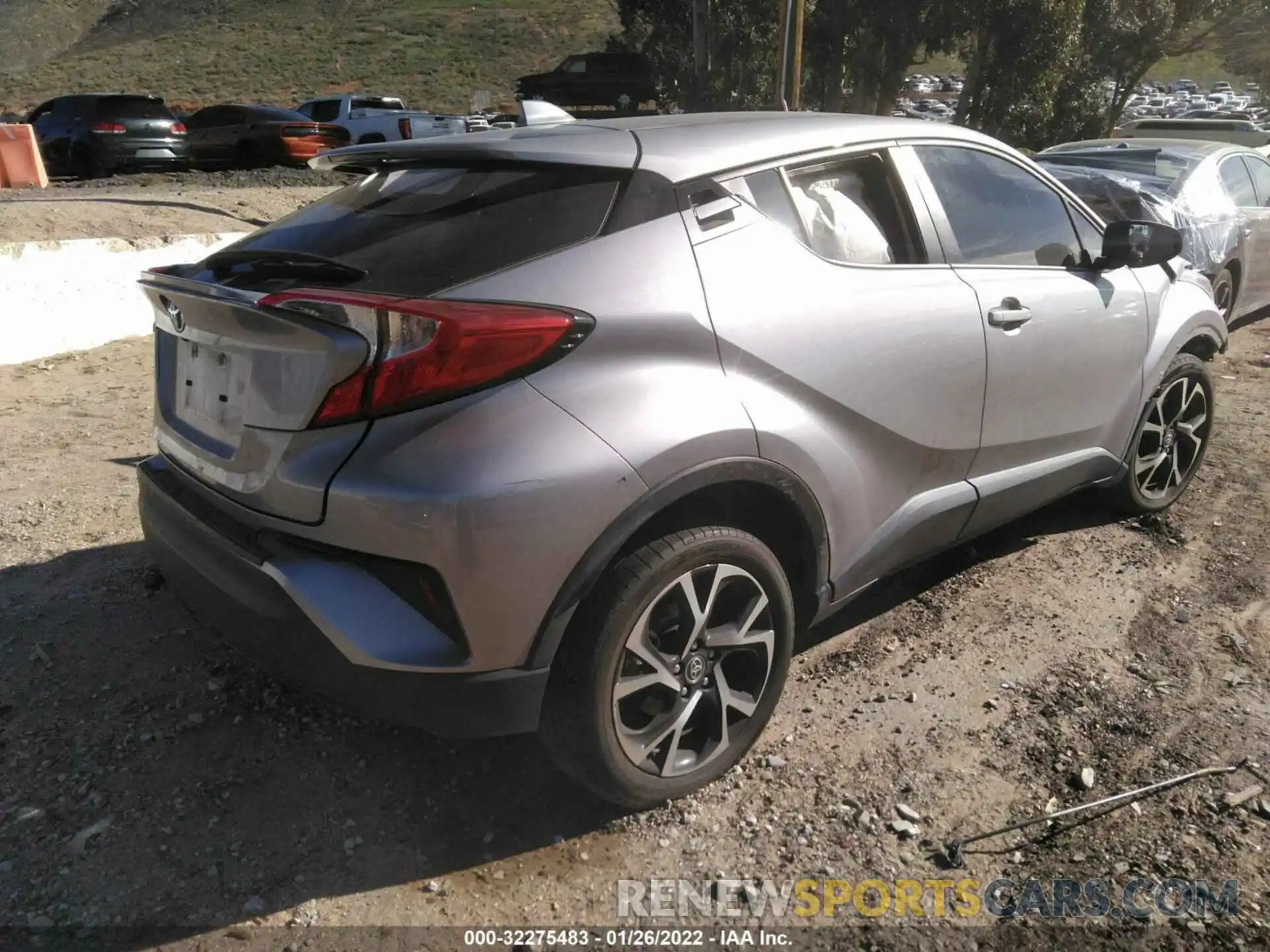 4 Photograph of a damaged car JTNKHMBX0L1072295 TOYOTA C-HR 2020