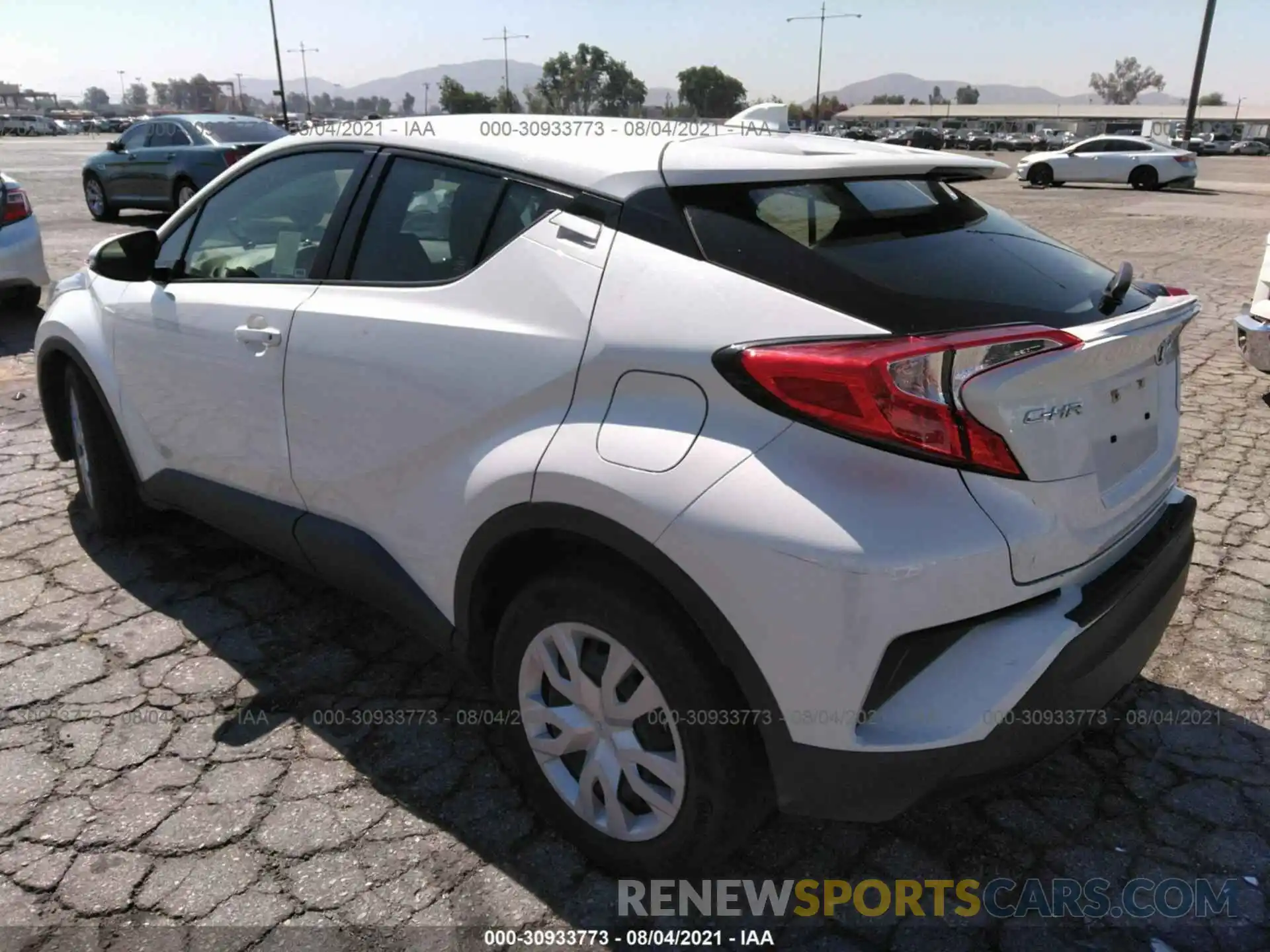 3 Photograph of a damaged car JTNKHMBX0L1072393 TOYOTA C-HR 2020