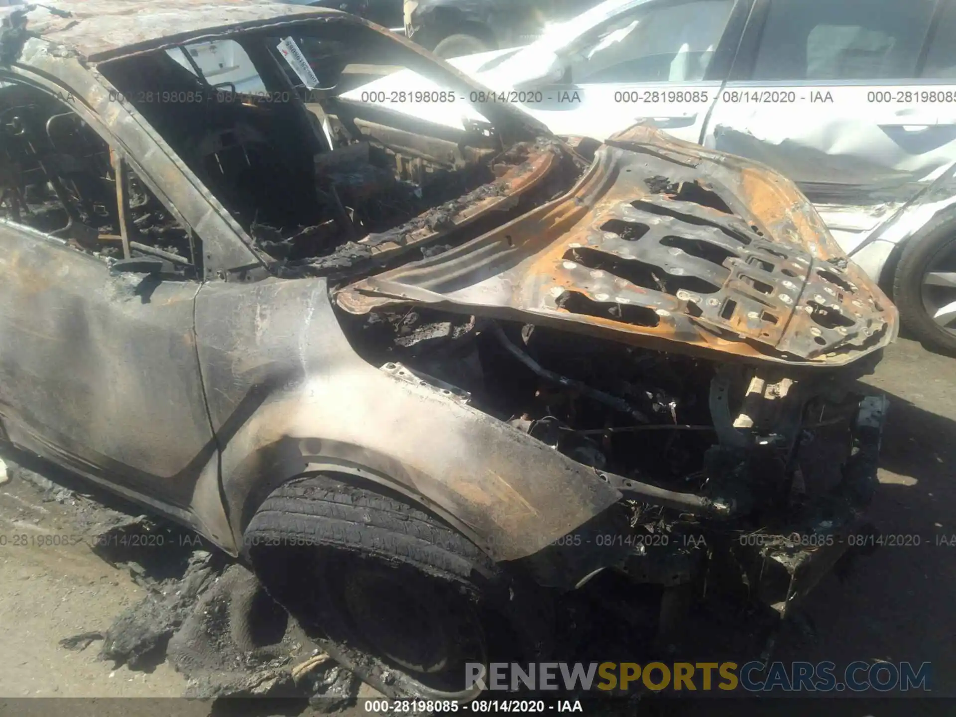 6 Photograph of a damaged car JTNKHMBX0L1074063 TOYOTA C-HR 2020