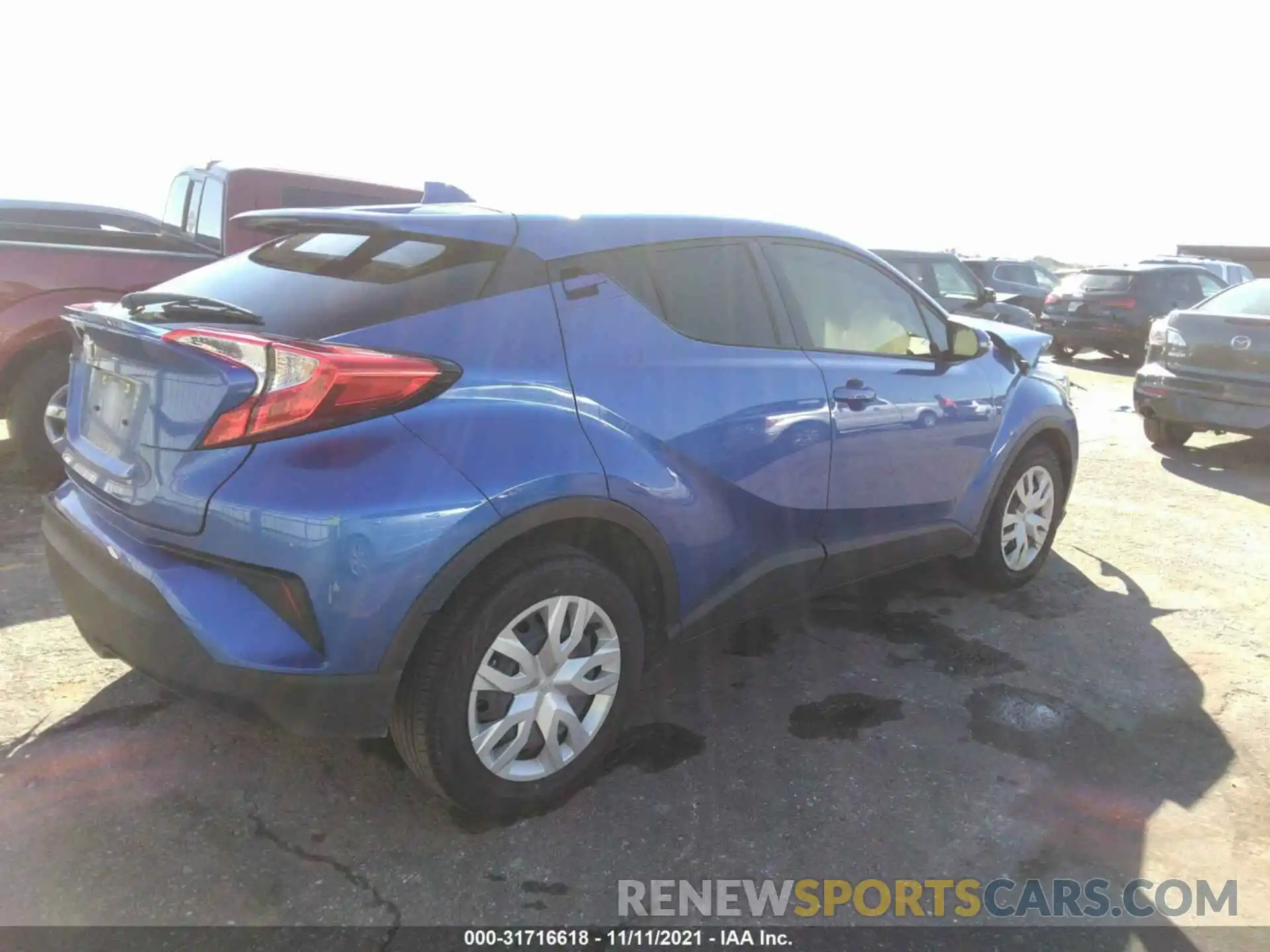 4 Photograph of a damaged car JTNKHMBX0L1075245 TOYOTA C-HR 2020