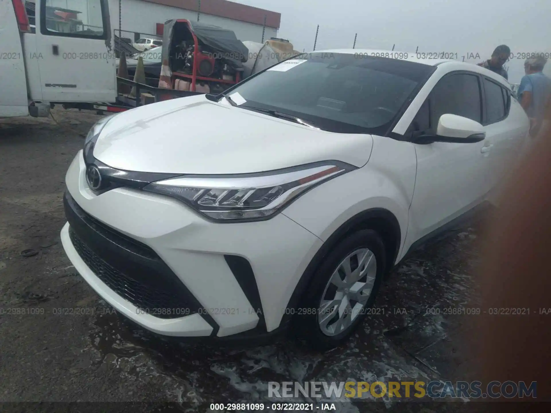 2 Photograph of a damaged car JTNKHMBX0L1075729 TOYOTA C-HR 2020