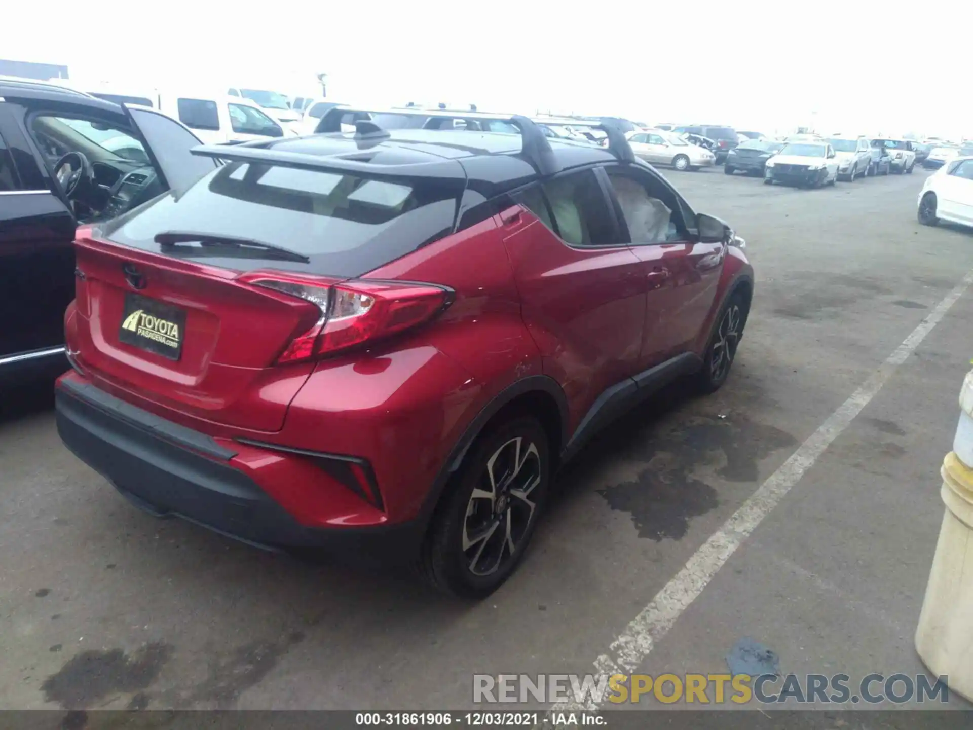 4 Фотография поврежденного автомобиля JTNKHMBX0L1076363 TOYOTA C-HR 2020