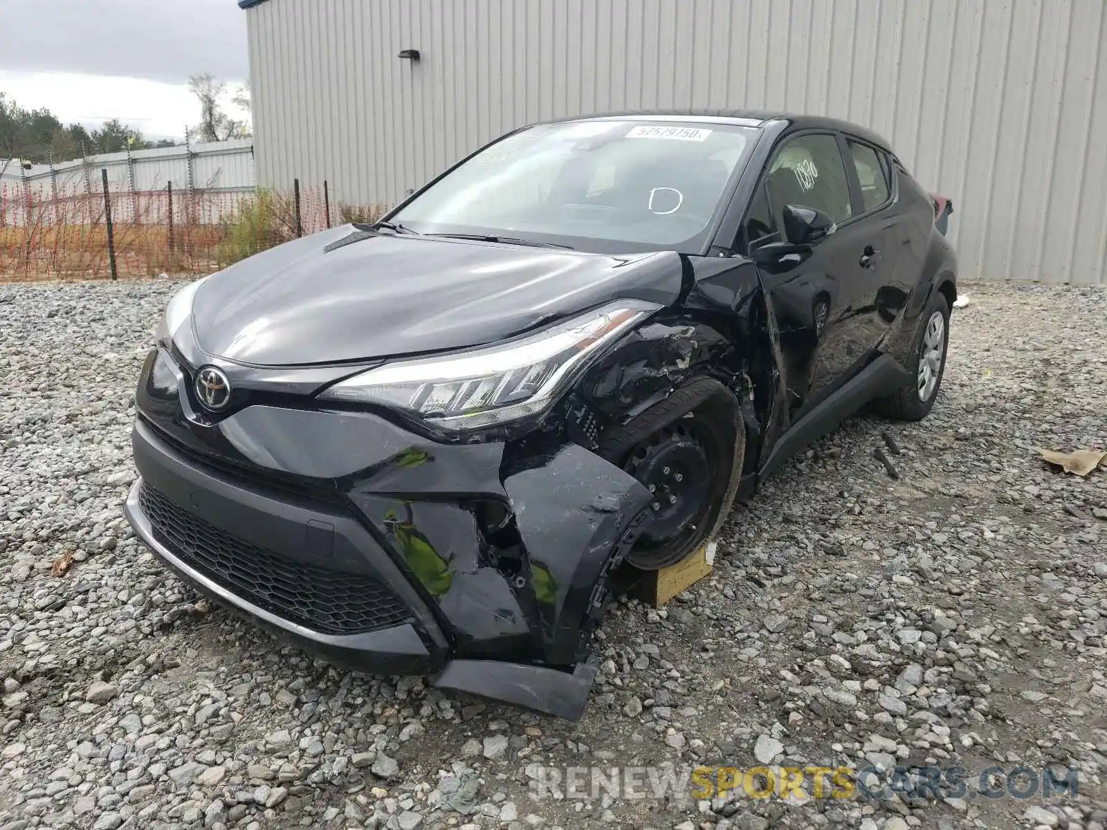 2 Photograph of a damaged car JTNKHMBX0L1076864 TOYOTA C-HR 2020