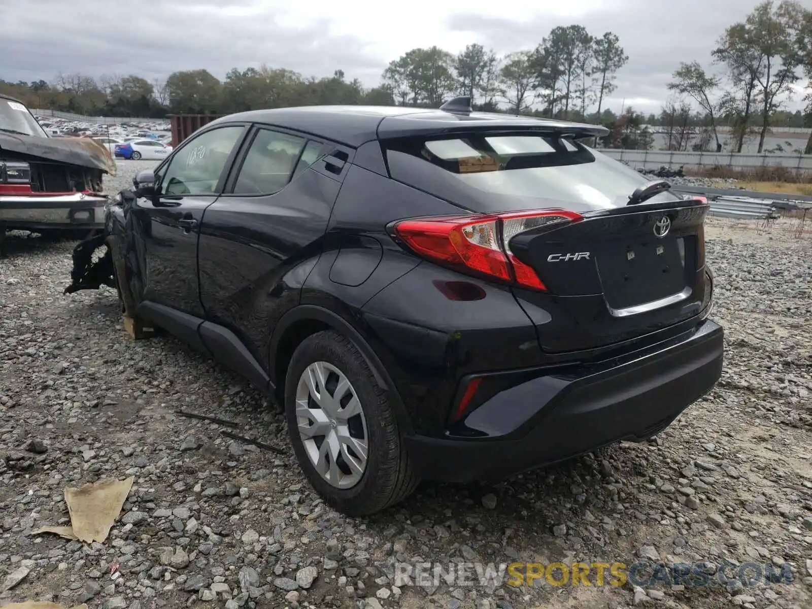 3 Photograph of a damaged car JTNKHMBX0L1076864 TOYOTA C-HR 2020