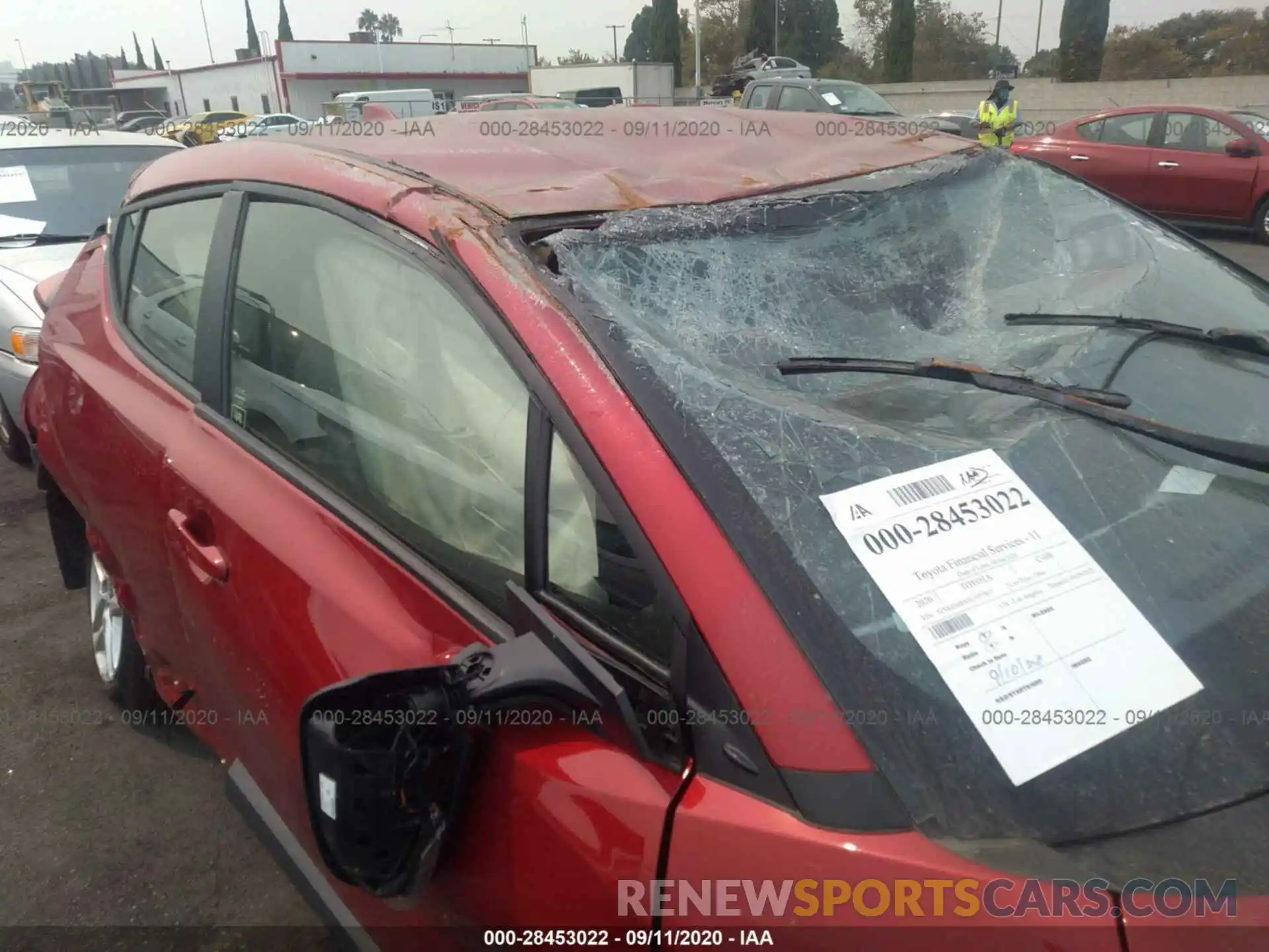 6 Photograph of a damaged car JTNKHMBX0L1077867 TOYOTA C-HR 2020