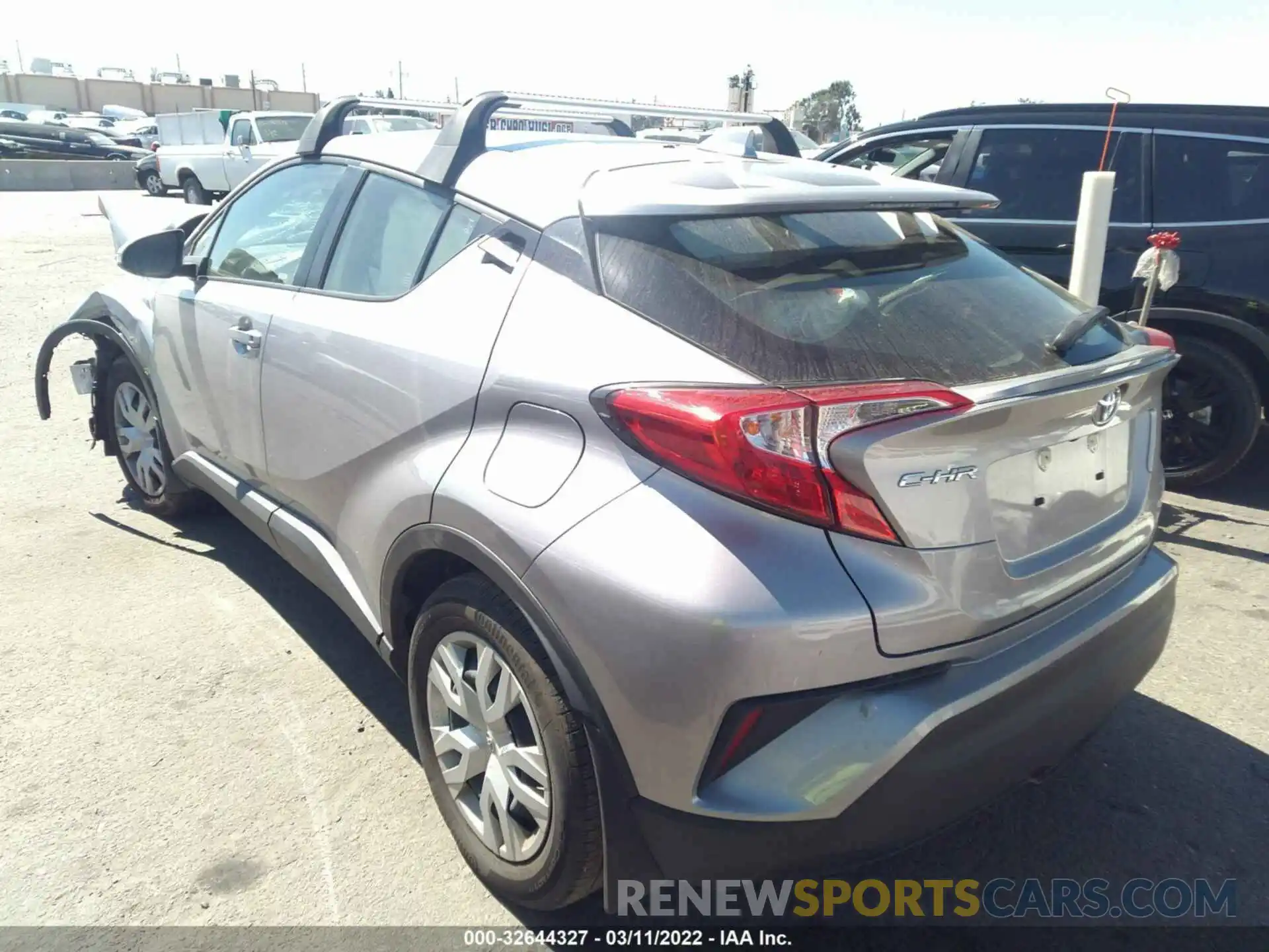 3 Photograph of a damaged car JTNKHMBX0L1078503 TOYOTA C-HR 2020