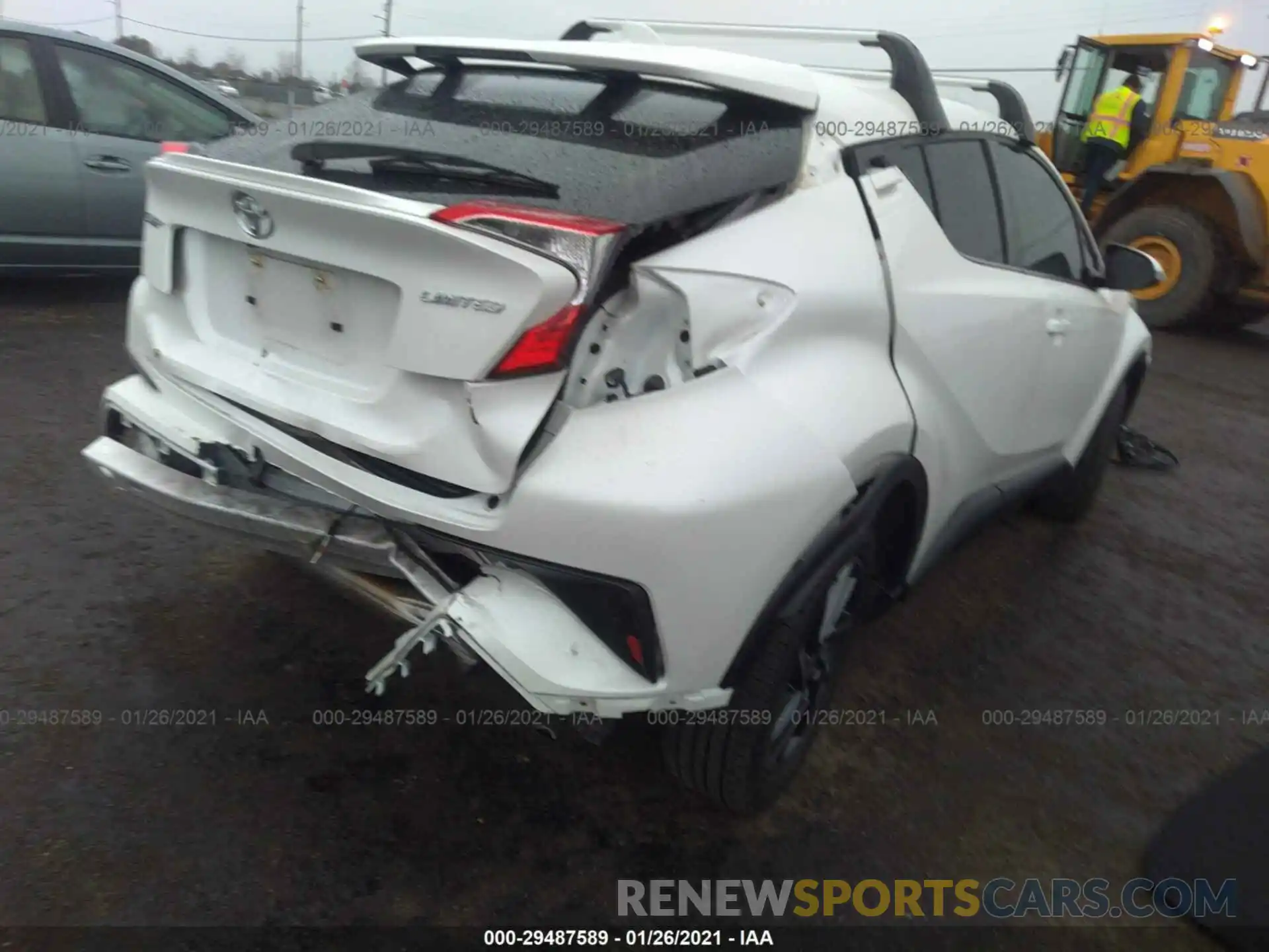 4 Photograph of a damaged car JTNKHMBX0L1079716 TOYOTA C-HR 2020