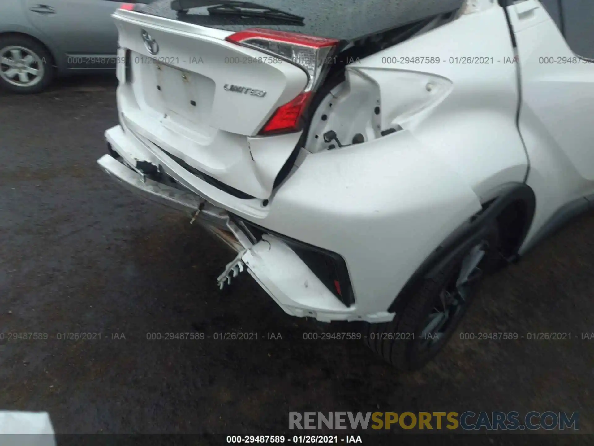 6 Photograph of a damaged car JTNKHMBX0L1079716 TOYOTA C-HR 2020