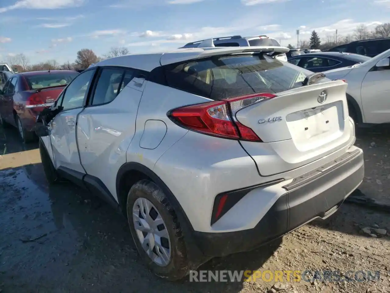 3 Photograph of a damaged car JTNKHMBX0L1081868 TOYOTA C-HR 2020