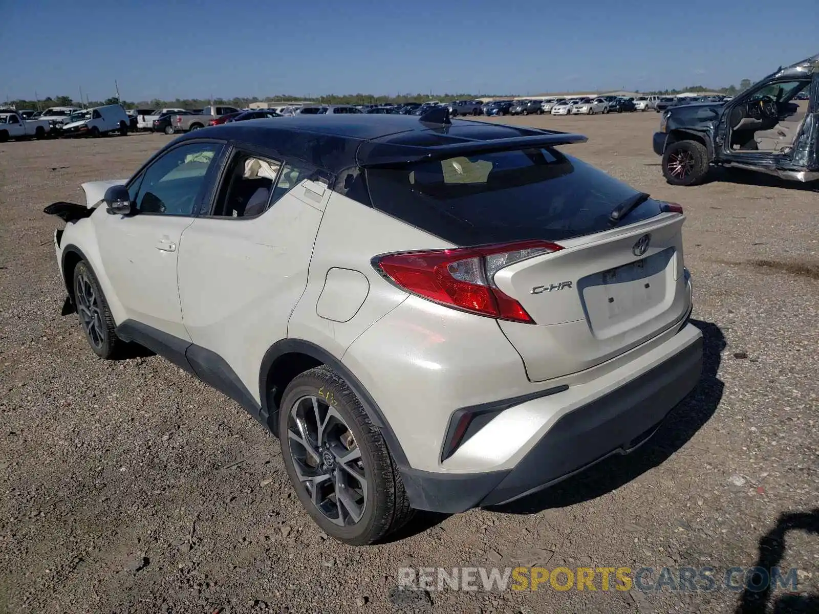 3 Photograph of a damaged car JTNKHMBX0L1088089 TOYOTA C-HR 2020