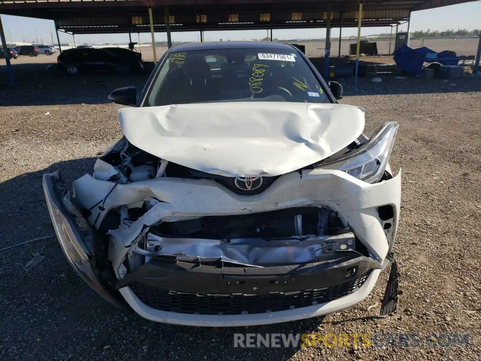 9 Photograph of a damaged car JTNKHMBX0L1088089 TOYOTA C-HR 2020