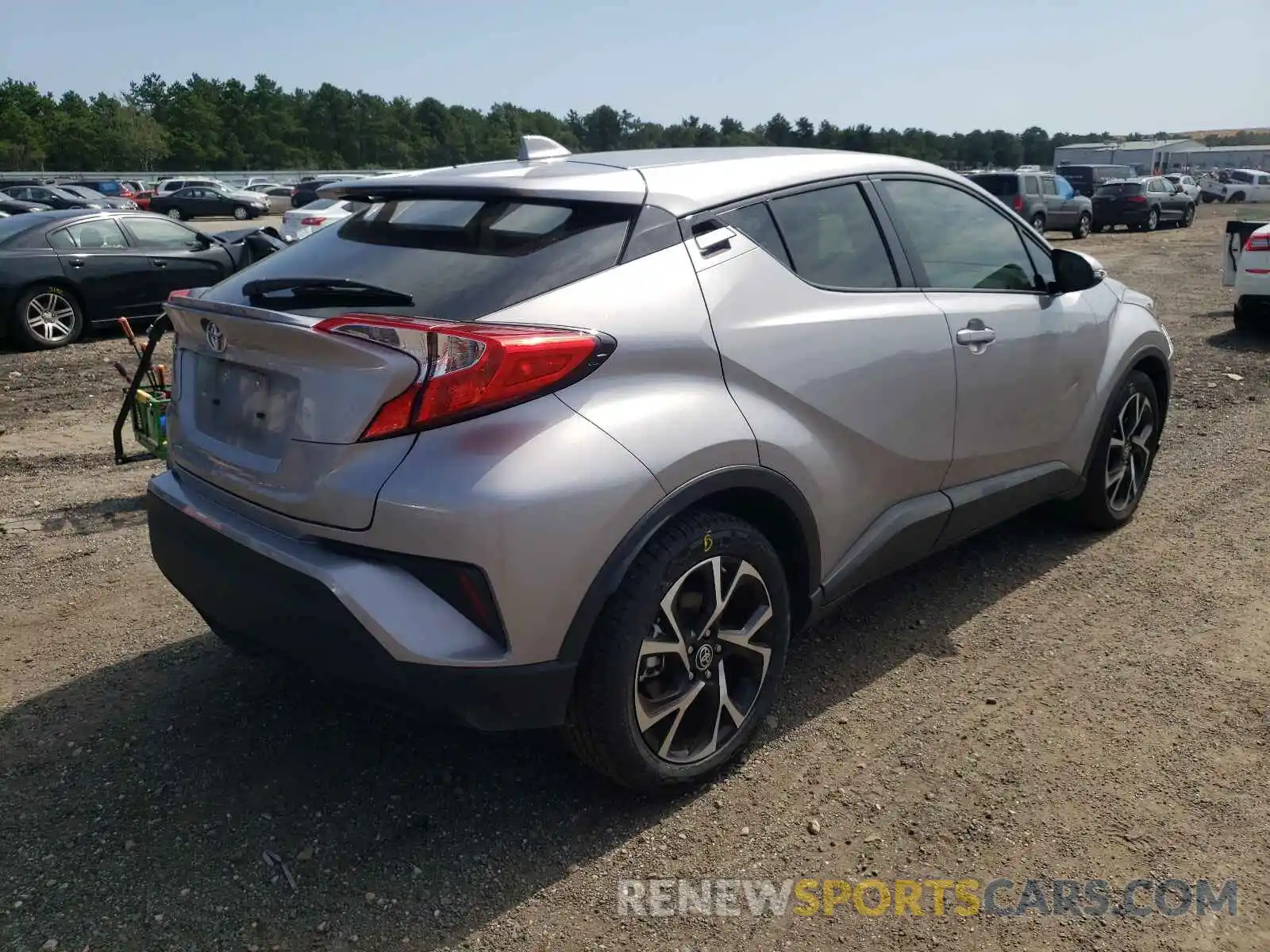 4 Photograph of a damaged car JTNKHMBX0L1088786 TOYOTA C-HR 2020