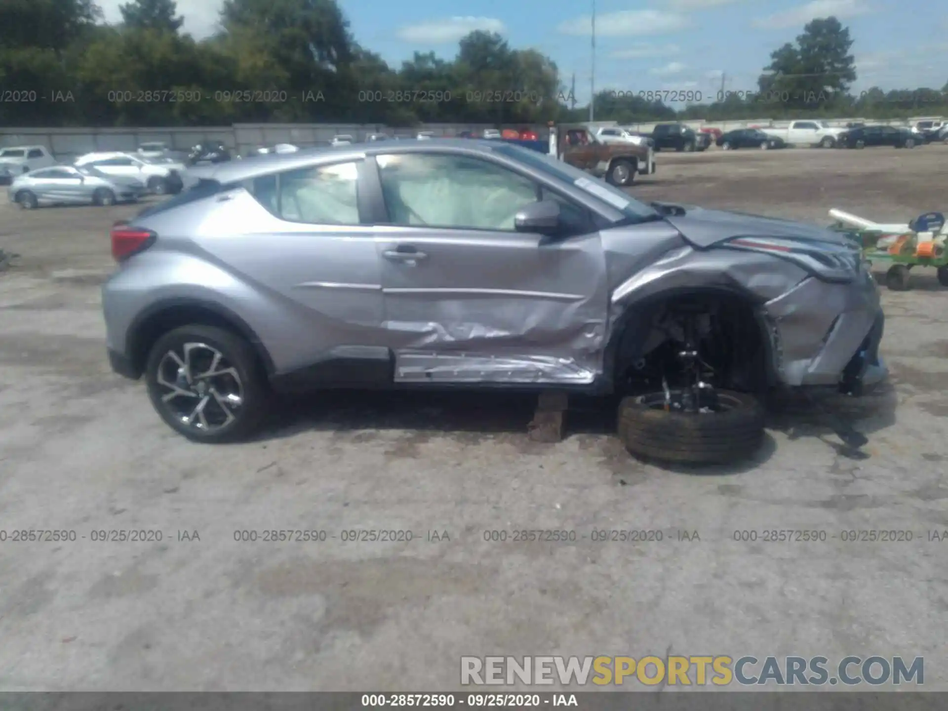 6 Photograph of a damaged car JTNKHMBX0L1089226 TOYOTA C-HR 2020