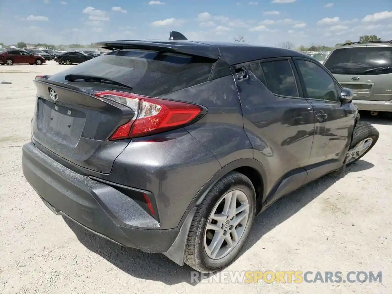 4 Photograph of a damaged car JTNKHMBX0L1092174 TOYOTA C-HR 2020