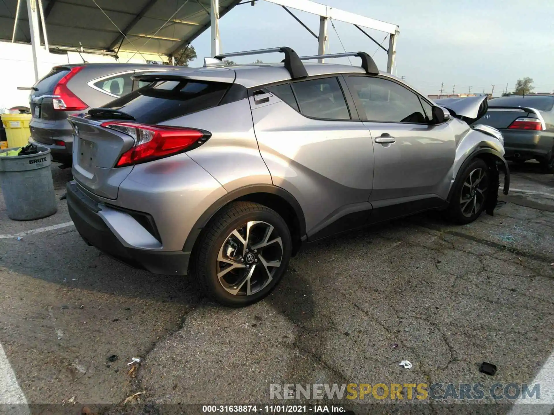 4 Photograph of a damaged car JTNKHMBX0L1092983 TOYOTA C-HR 2020