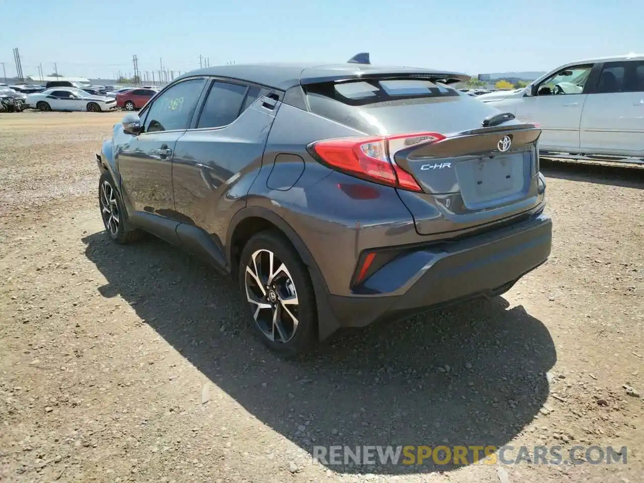 3 Photograph of a damaged car JTNKHMBX0L1094250 TOYOTA C-HR 2020