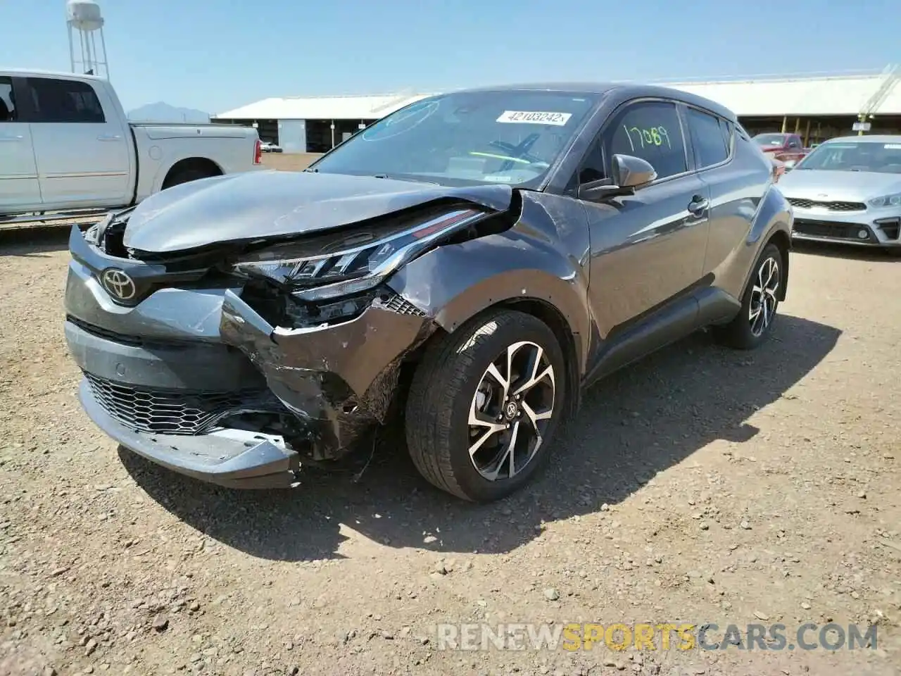 9 Photograph of a damaged car JTNKHMBX0L1094250 TOYOTA C-HR 2020