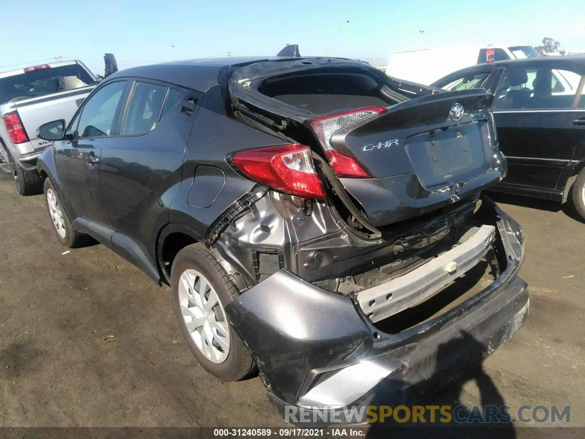 3 Photograph of a damaged car JTNKHMBX1L1063752 TOYOTA C-HR 2020