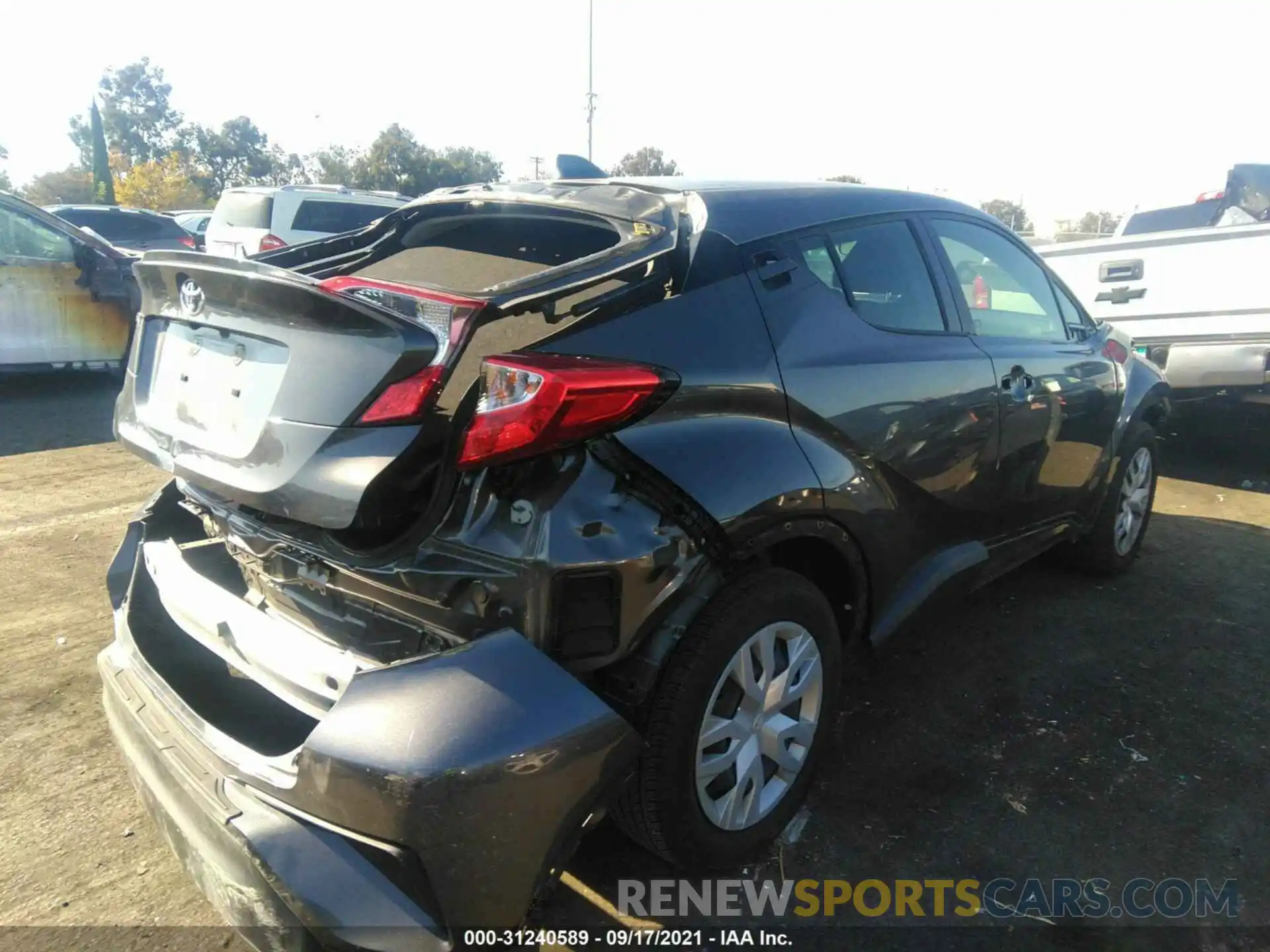 4 Photograph of a damaged car JTNKHMBX1L1063752 TOYOTA C-HR 2020