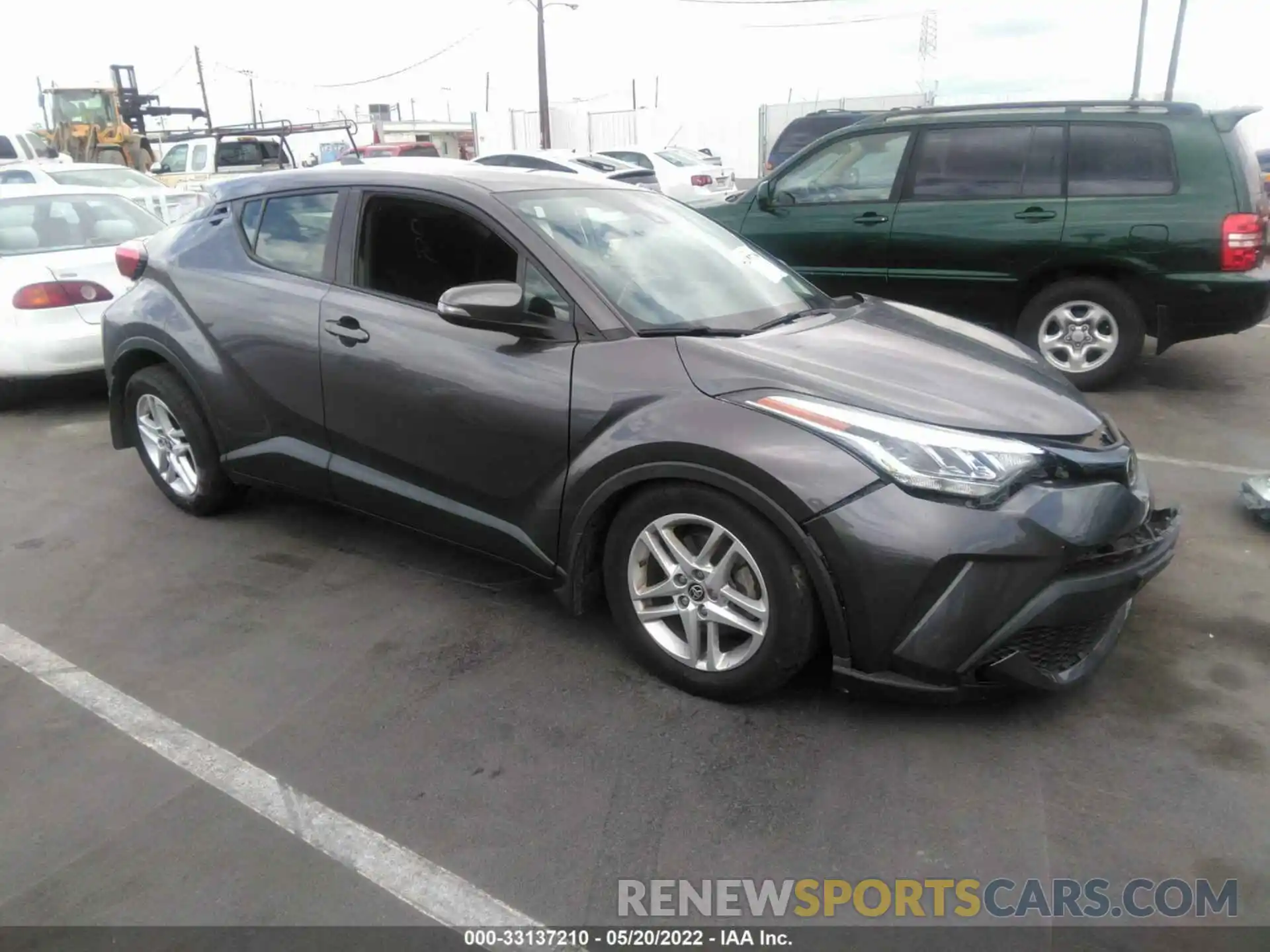 1 Photograph of a damaged car JTNKHMBX1L1065906 TOYOTA C-HR 2020