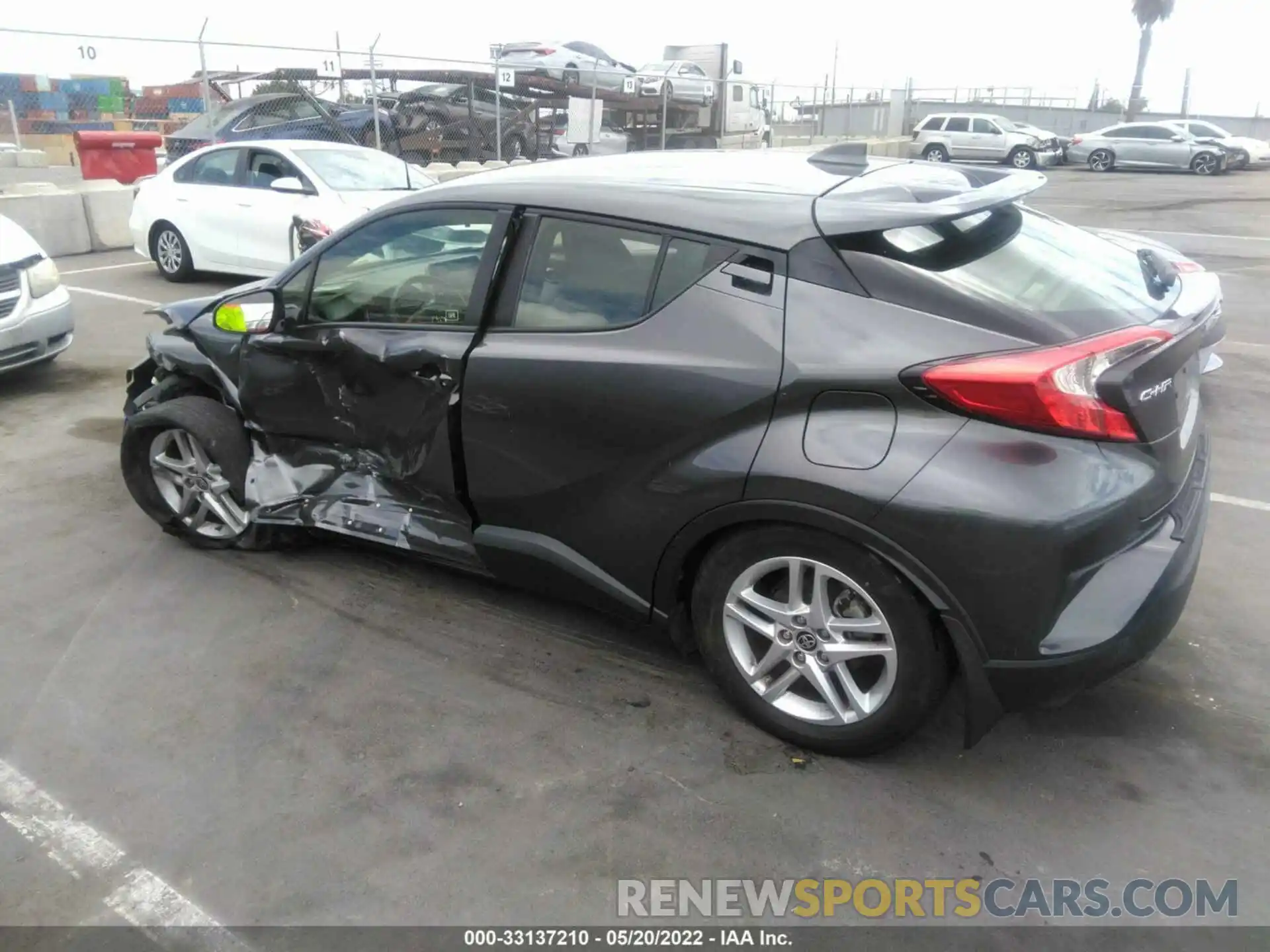 3 Photograph of a damaged car JTNKHMBX1L1065906 TOYOTA C-HR 2020