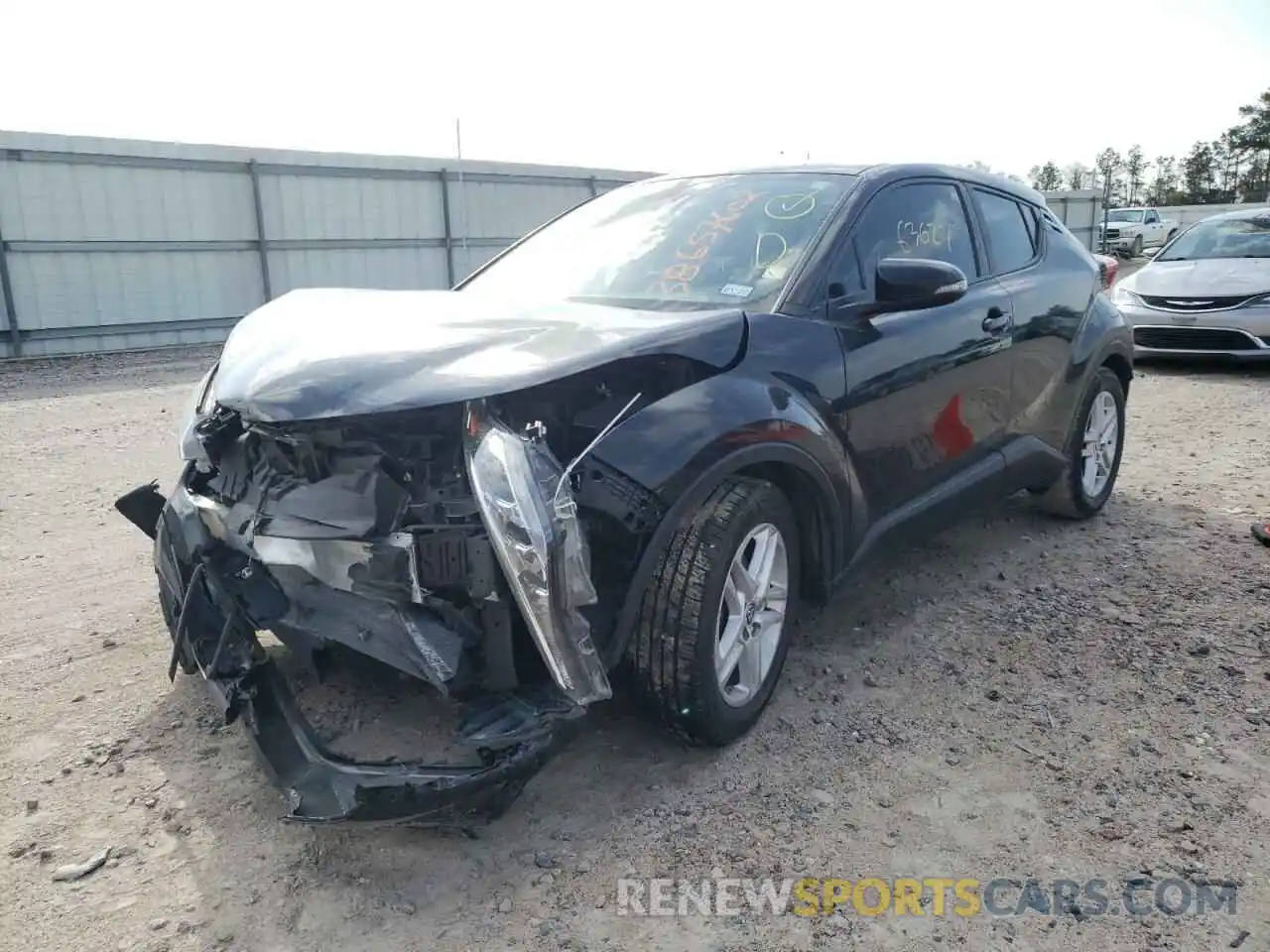 2 Photograph of a damaged car JTNKHMBX1L1067137 TOYOTA C-HR 2020