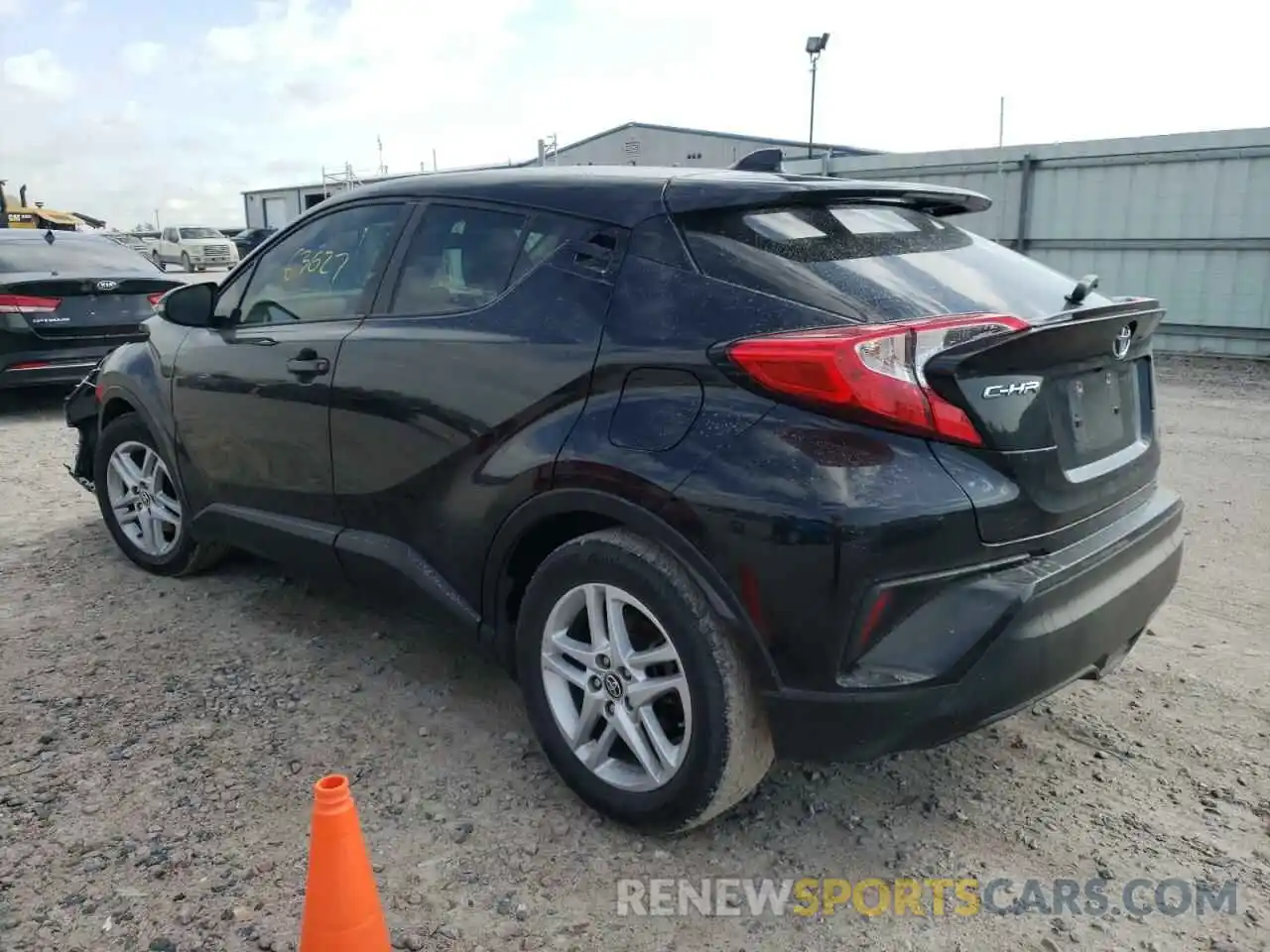 3 Photograph of a damaged car JTNKHMBX1L1067137 TOYOTA C-HR 2020