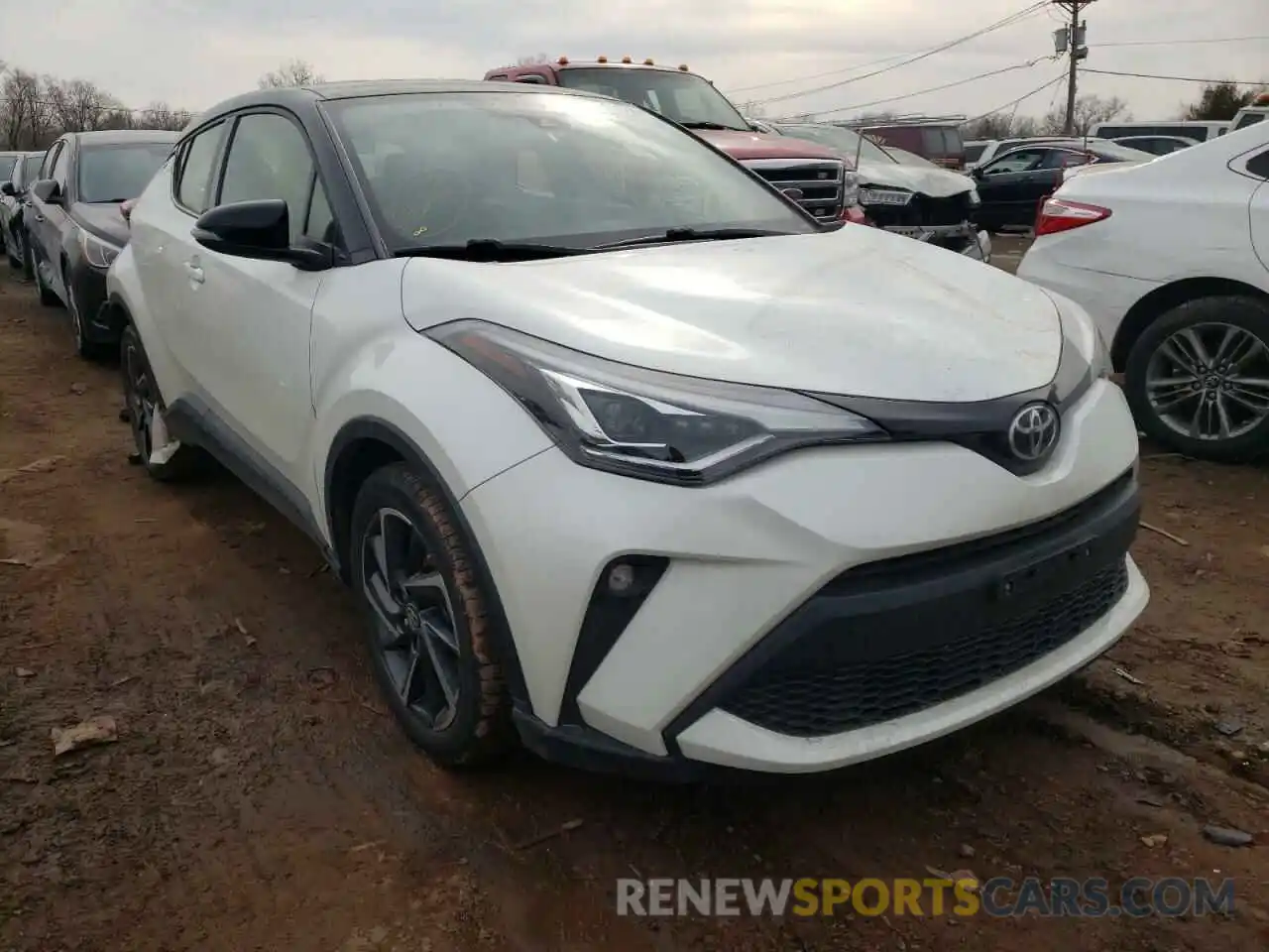 1 Photograph of a damaged car JTNKHMBX1L1067235 TOYOTA C-HR 2020