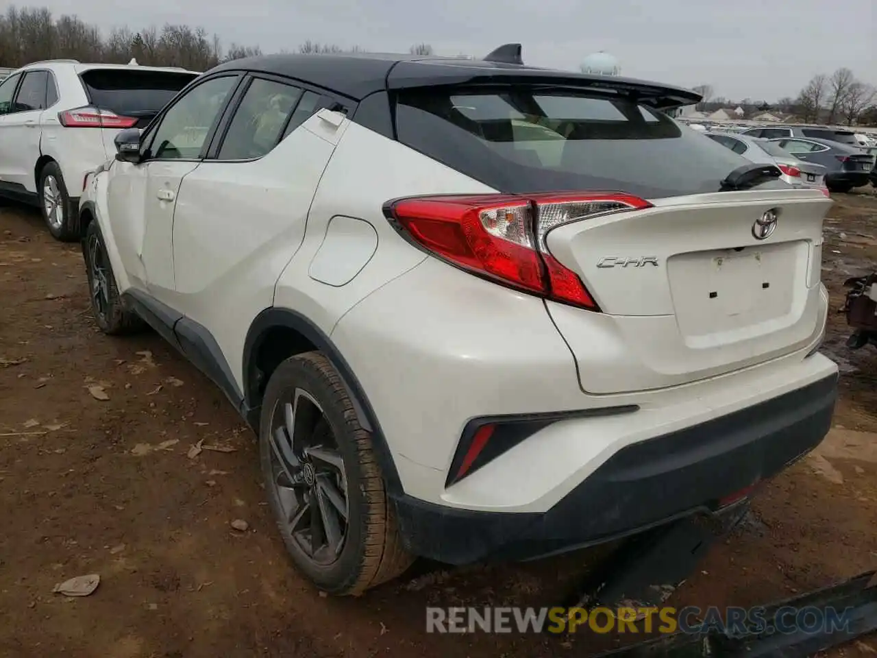 3 Photograph of a damaged car JTNKHMBX1L1067235 TOYOTA C-HR 2020