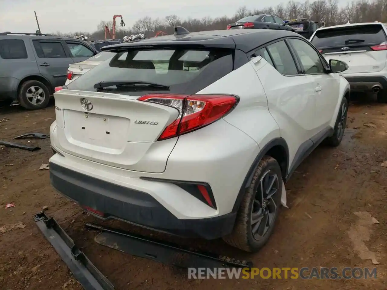 4 Photograph of a damaged car JTNKHMBX1L1067235 TOYOTA C-HR 2020